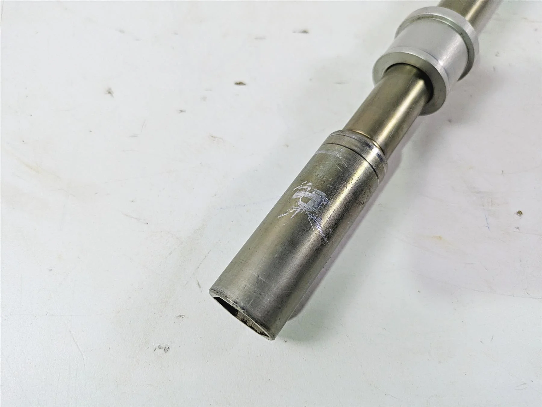 2017 BMW F800GS Adv K75 Front Axle Wheel Spindle 36317713558 - Image 6