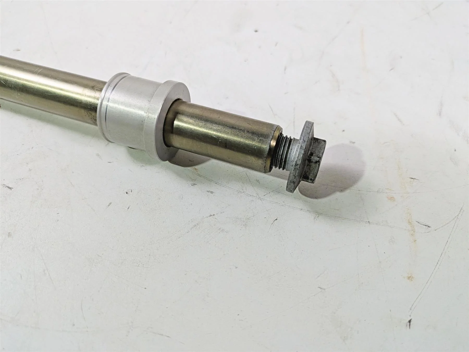 2017 BMW F800GS Adv K75 Front Axle Wheel Spindle 36317713558 - Image 9