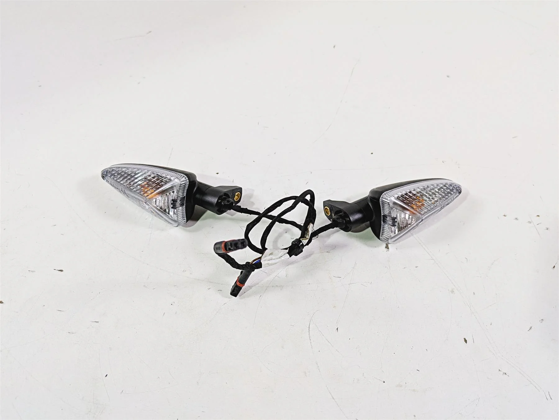 2017 BMW F800GS Adv K75 Front Blinker Turn Signal Set 63138534354 63138534355