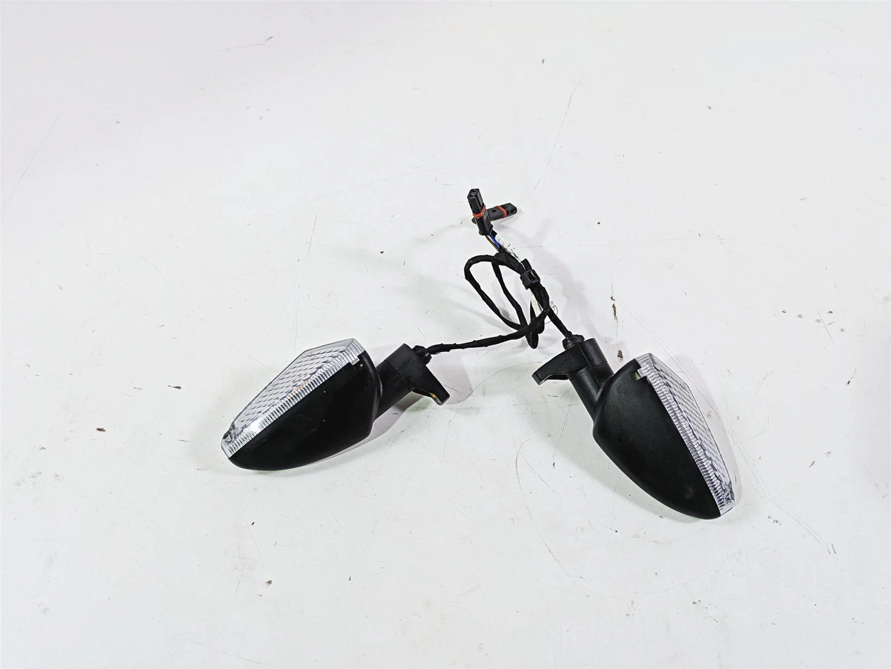 2017 BMW F800GS Adv K75 Front Blinker Turn Signal Set 63138534354 63138534355 - Image 8