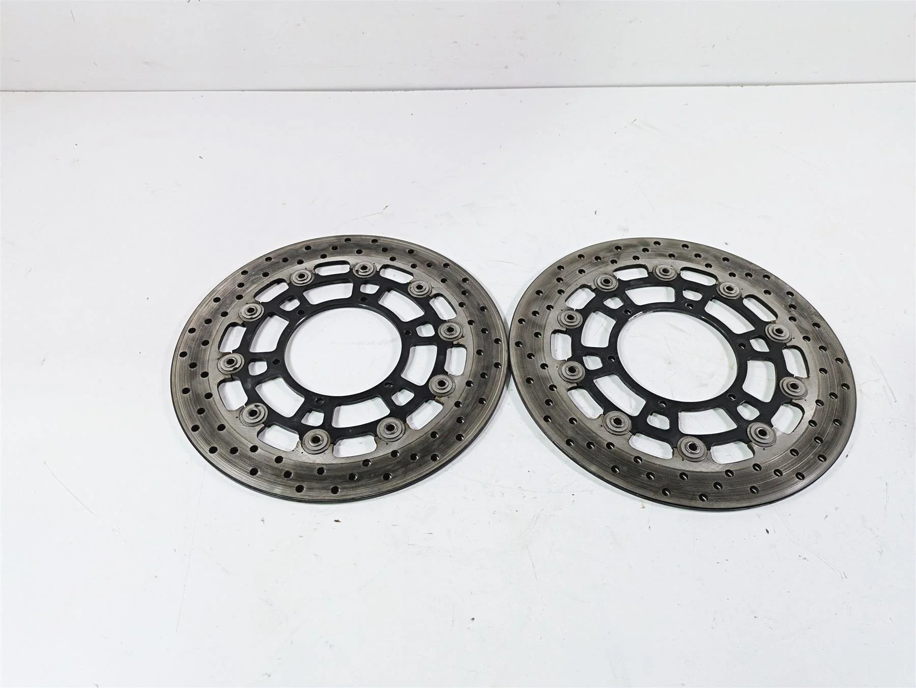 2017 BMW F800GS Adv K75 Front Brake Disc Rotor Set 300Mm 34117713131 - Image 2