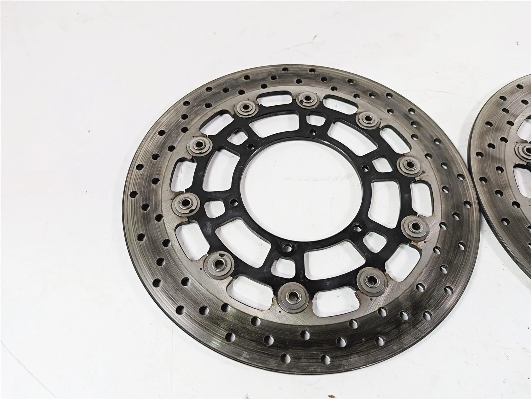 2017 BMW F800GS Adv K75 Front Brake Disc Rotor Set 300Mm 34117713131 - Image 4