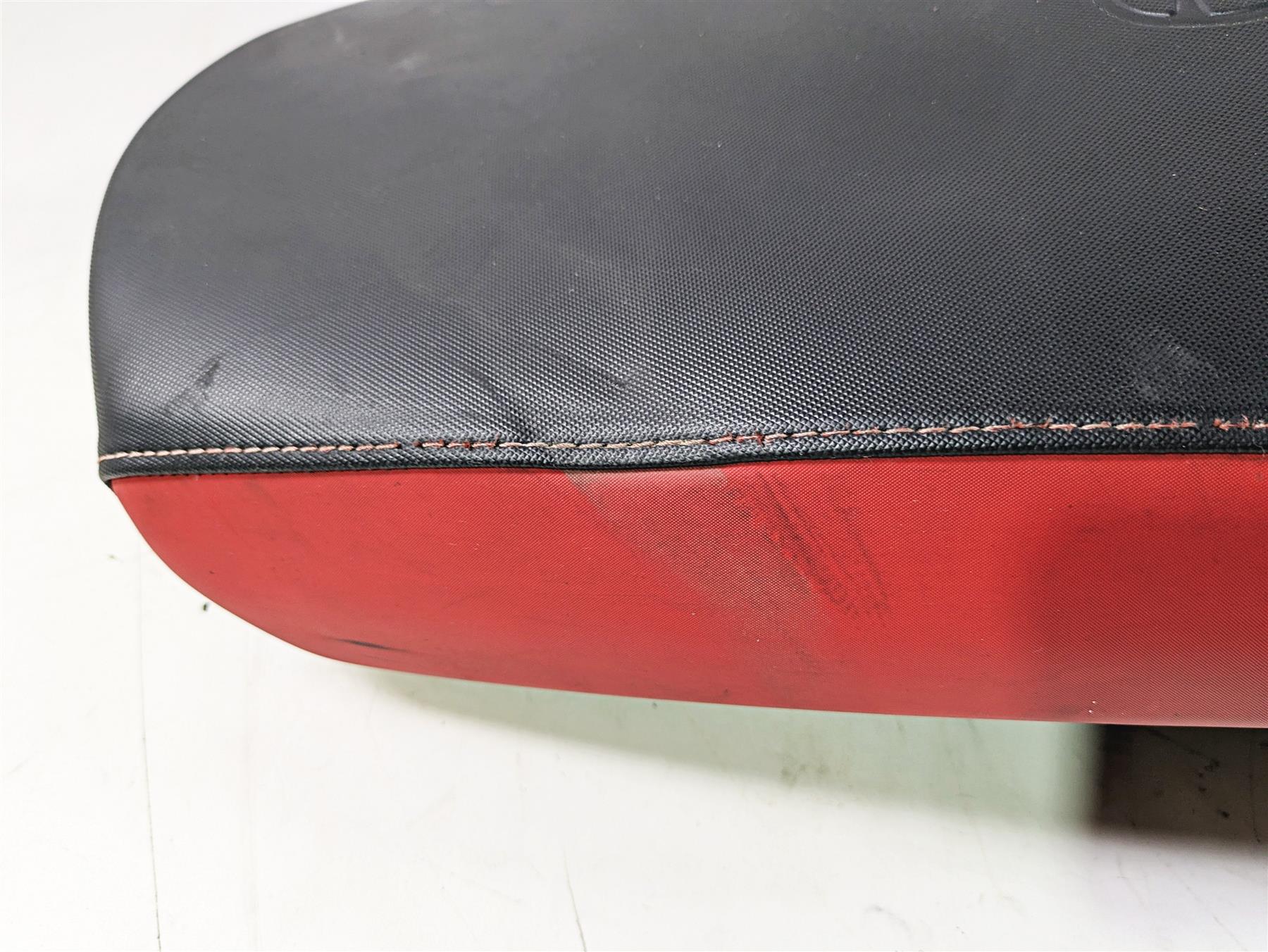 2017 BMW F800GS Adv K75 Seat Saddle Black Red 890mm 52538560377 - Image 7