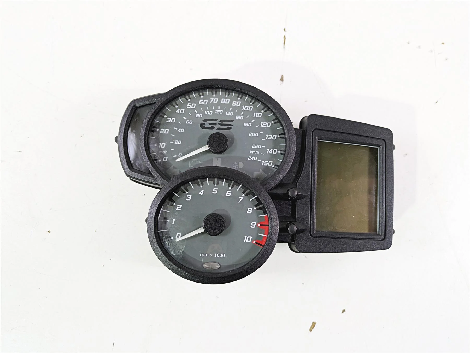 2017 BMW F800GS Adv K75 Speedometer Gauges Instrument 11K 62118555577 - Image 6