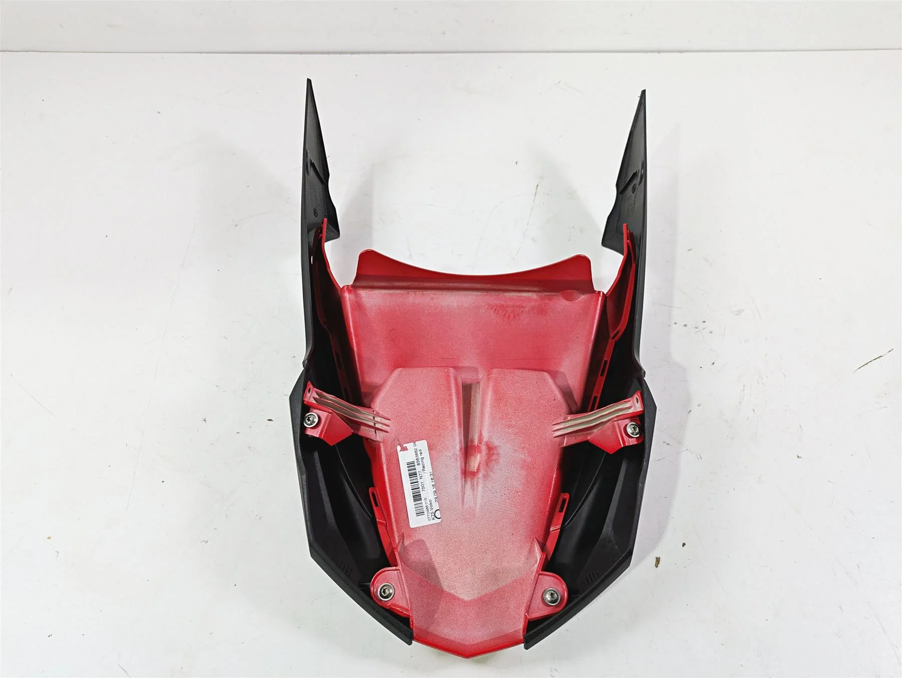 2017 BMW F800GS Adv K75 Upper Front Fender Racing Red 46618531118 46618530541 - Image 10