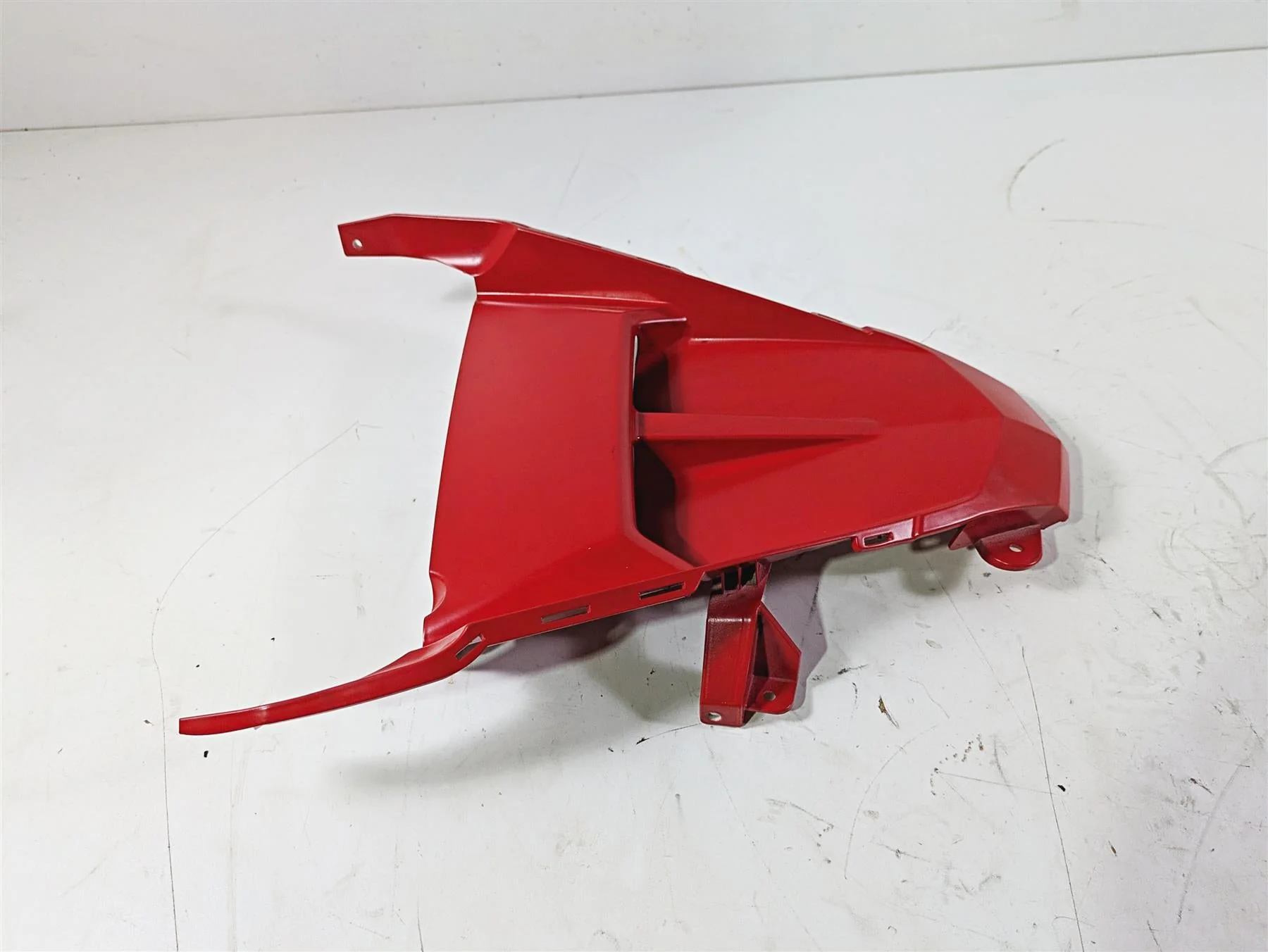 2017 BMW F800GS Adv K75 Upper Front Fender Racing Red 46618531118 46618563882 - Image 2