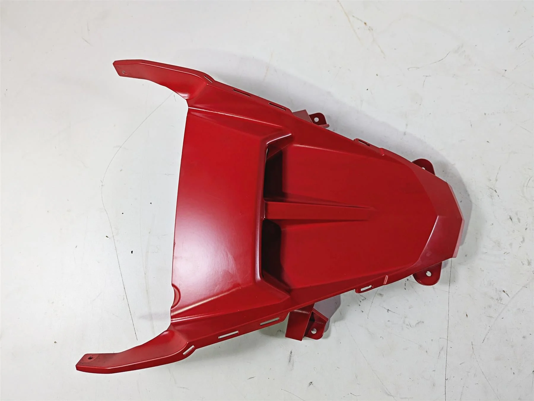 2017 BMW F800GS Adv K75 Upper Front Fender Racing Red 46618531118 46618563882 - Image 5