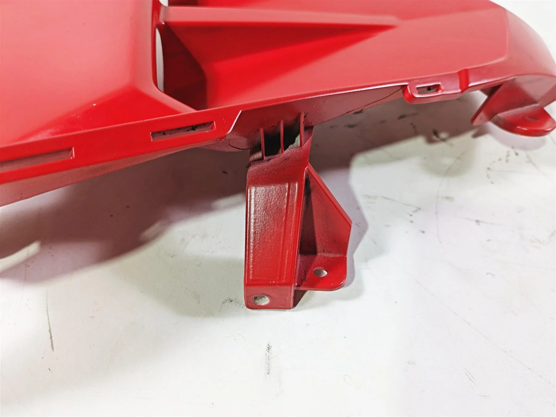 2017 BMW F800GS Adv K75 Upper Front Fender Racing Red 46618531118 46618563882 - Image 6