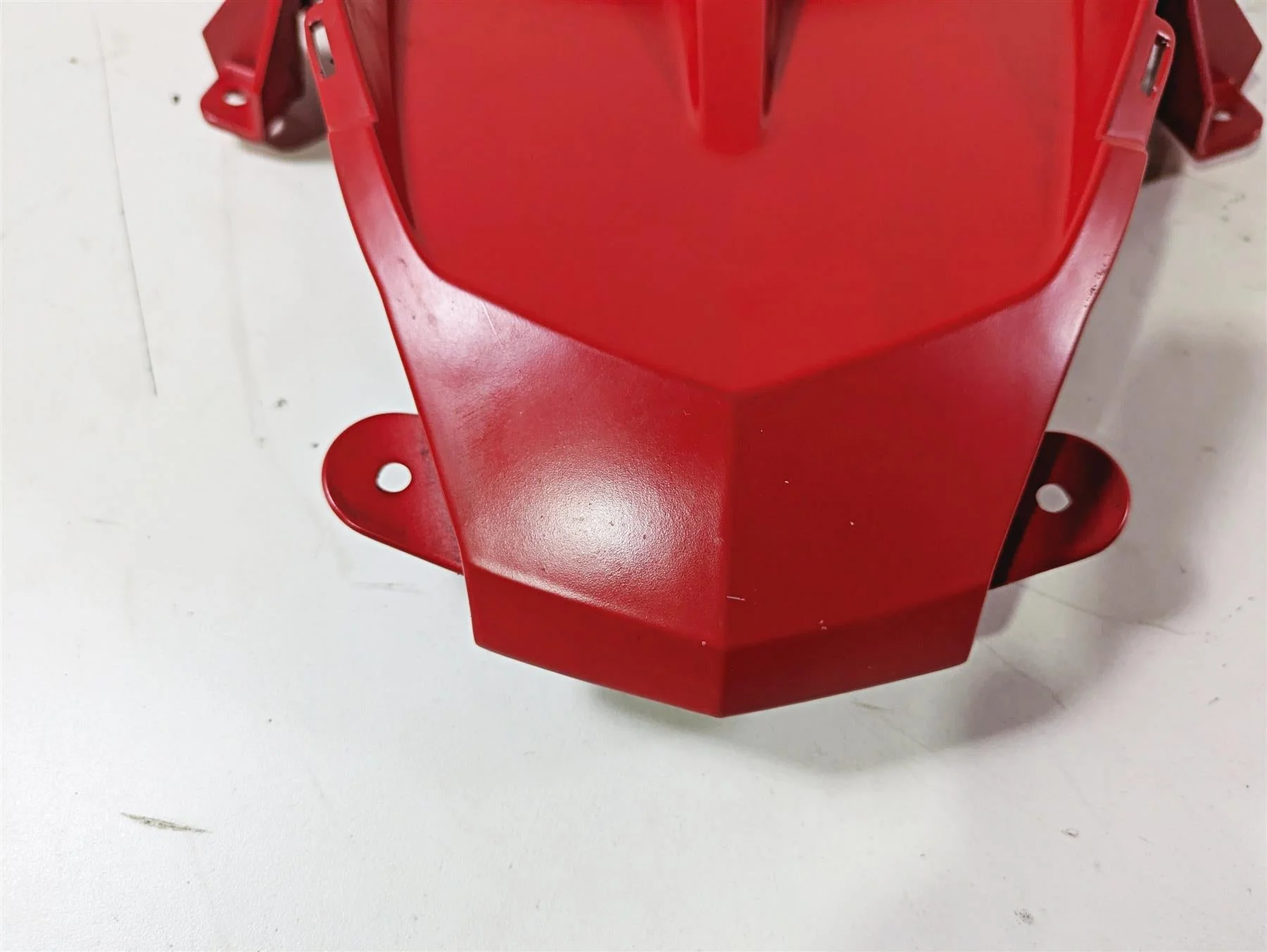 2017 BMW F800GS Adv K75 Upper Front Fender Racing Red 46618531118 46618563882 - Image 7