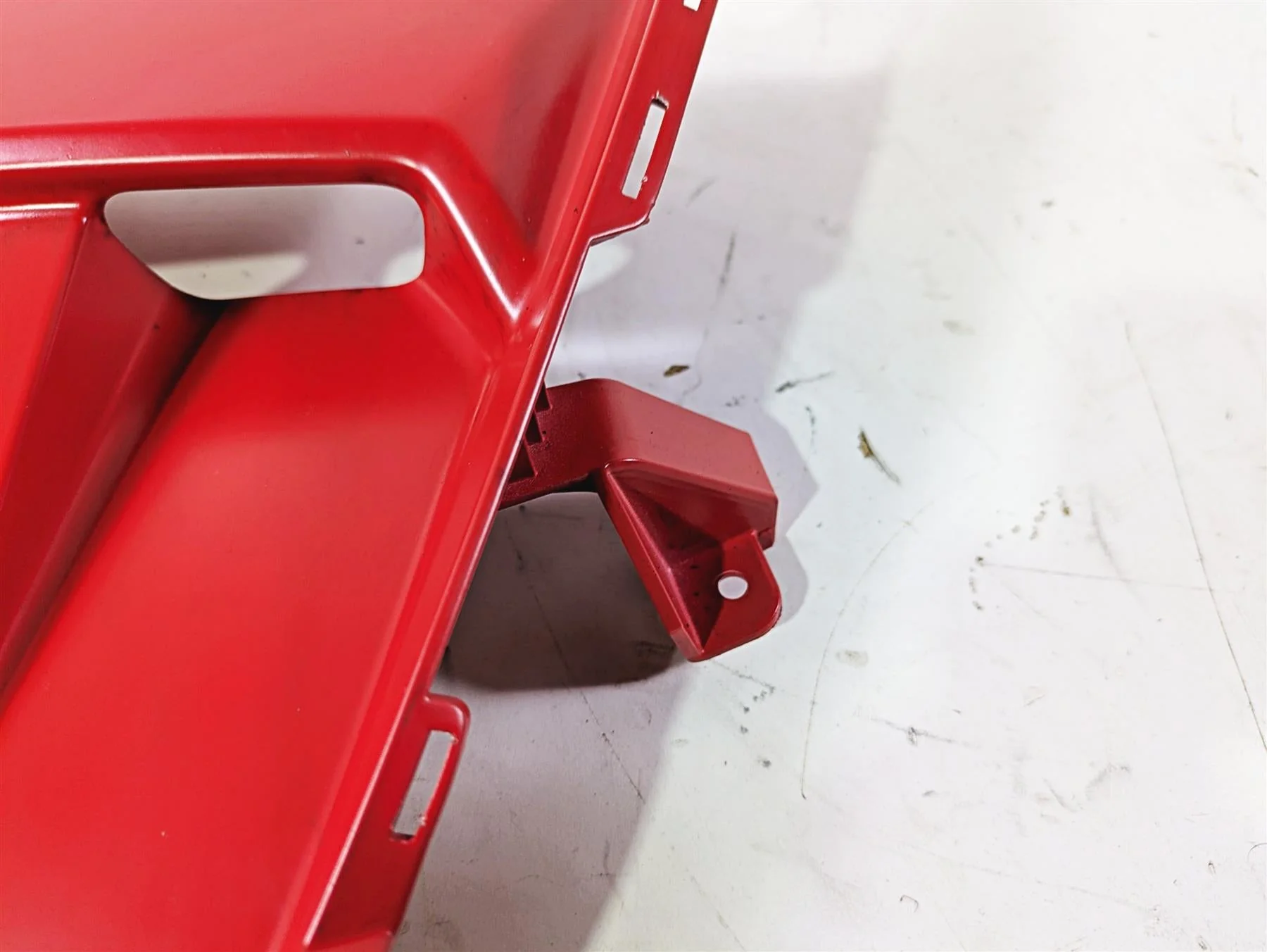 2017 BMW F800GS Adv K75 Upper Front Fender Racing Red 46618531118 46618563882 - Image 8