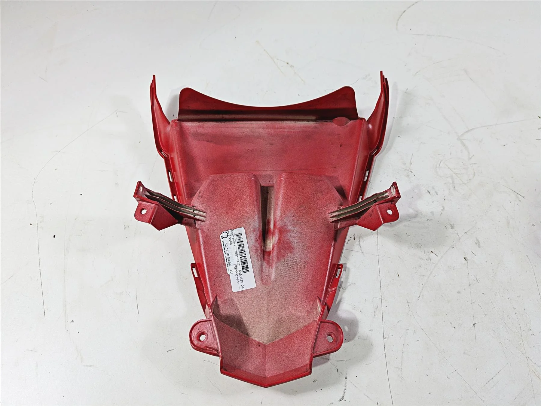 2017 BMW F800GS Adv K75 Upper Front Fender Racing Red 46618531118 46618563882 - Image 9