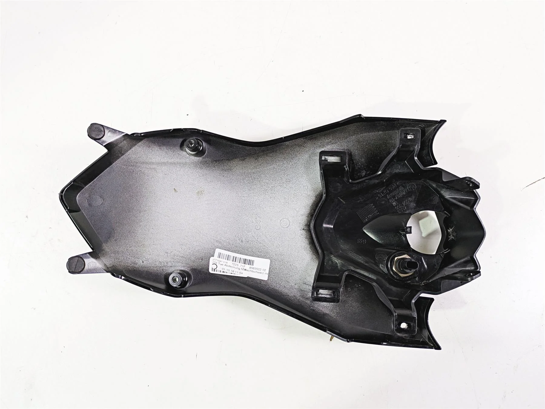 2017 BMW F800GS Adv K75 Upper Tank Center Cover Fairing 46638554365 - Image 9
