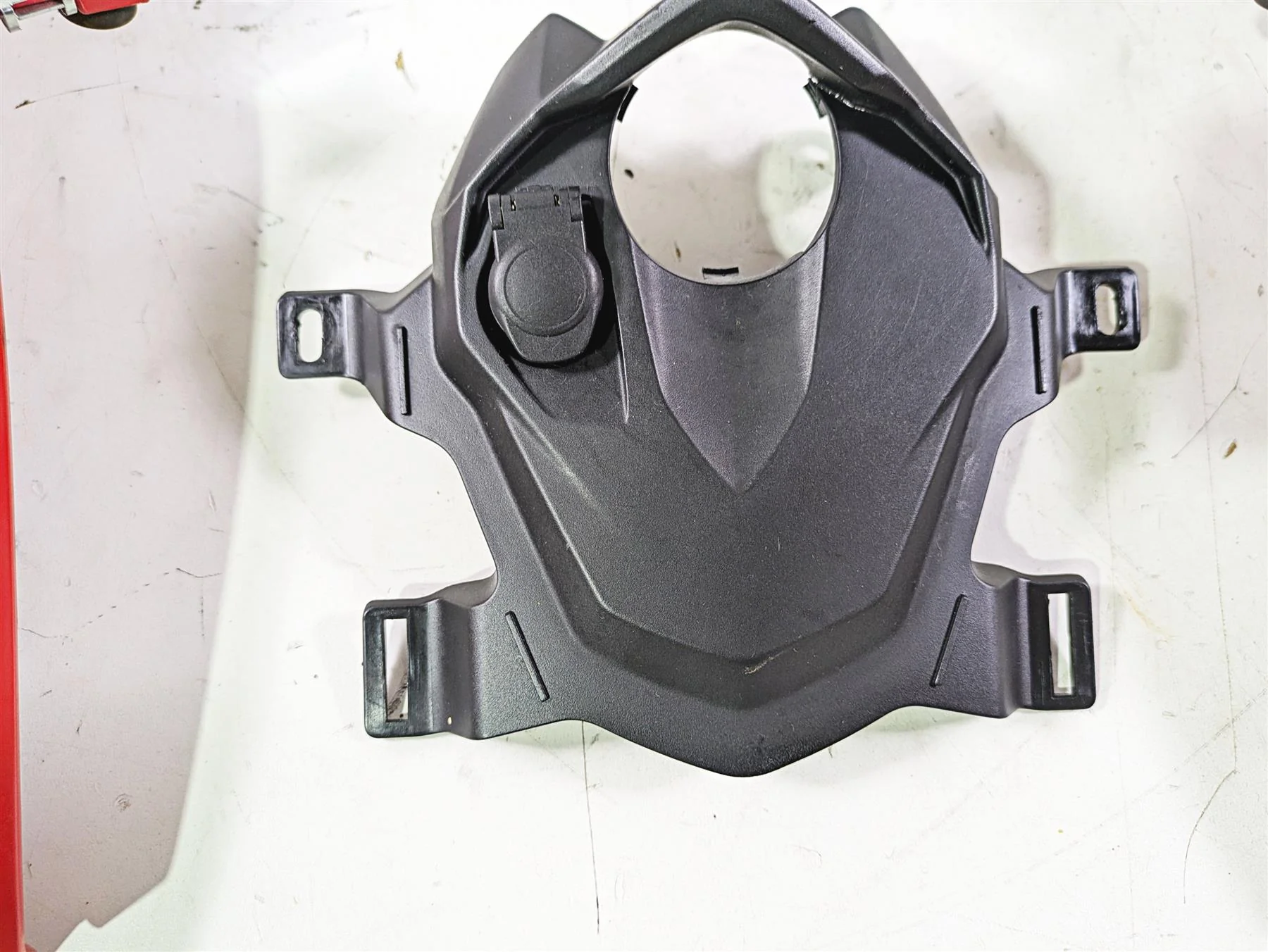 2017 BMW F800GS Adv K75 Upper Tank Cover Fairing in Racingred 46638563897 - Image 7