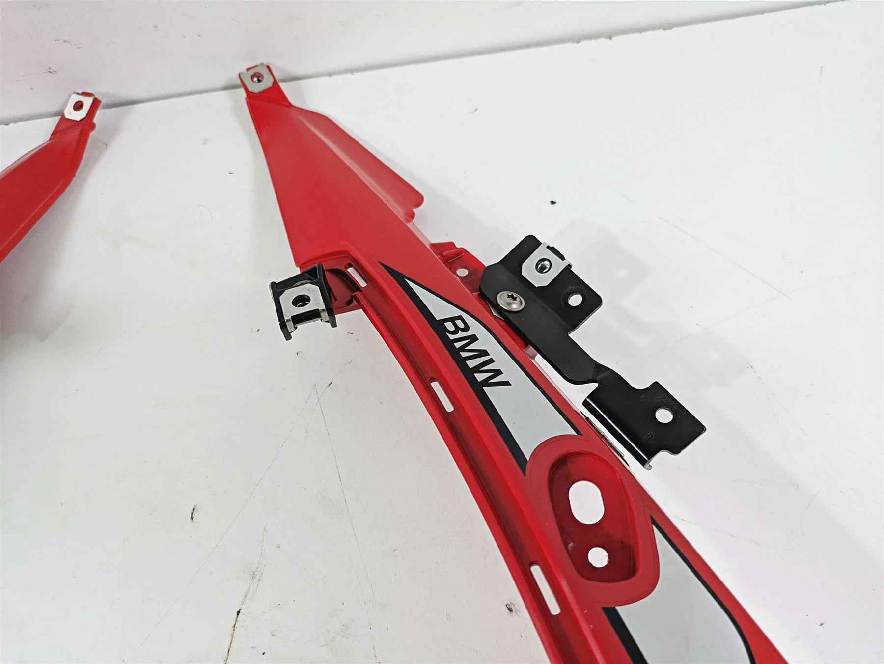 2017 BMW F800GS Adv K75 Upper Tank Cover Fairing Set Racing Red 46638555625 - Image 4