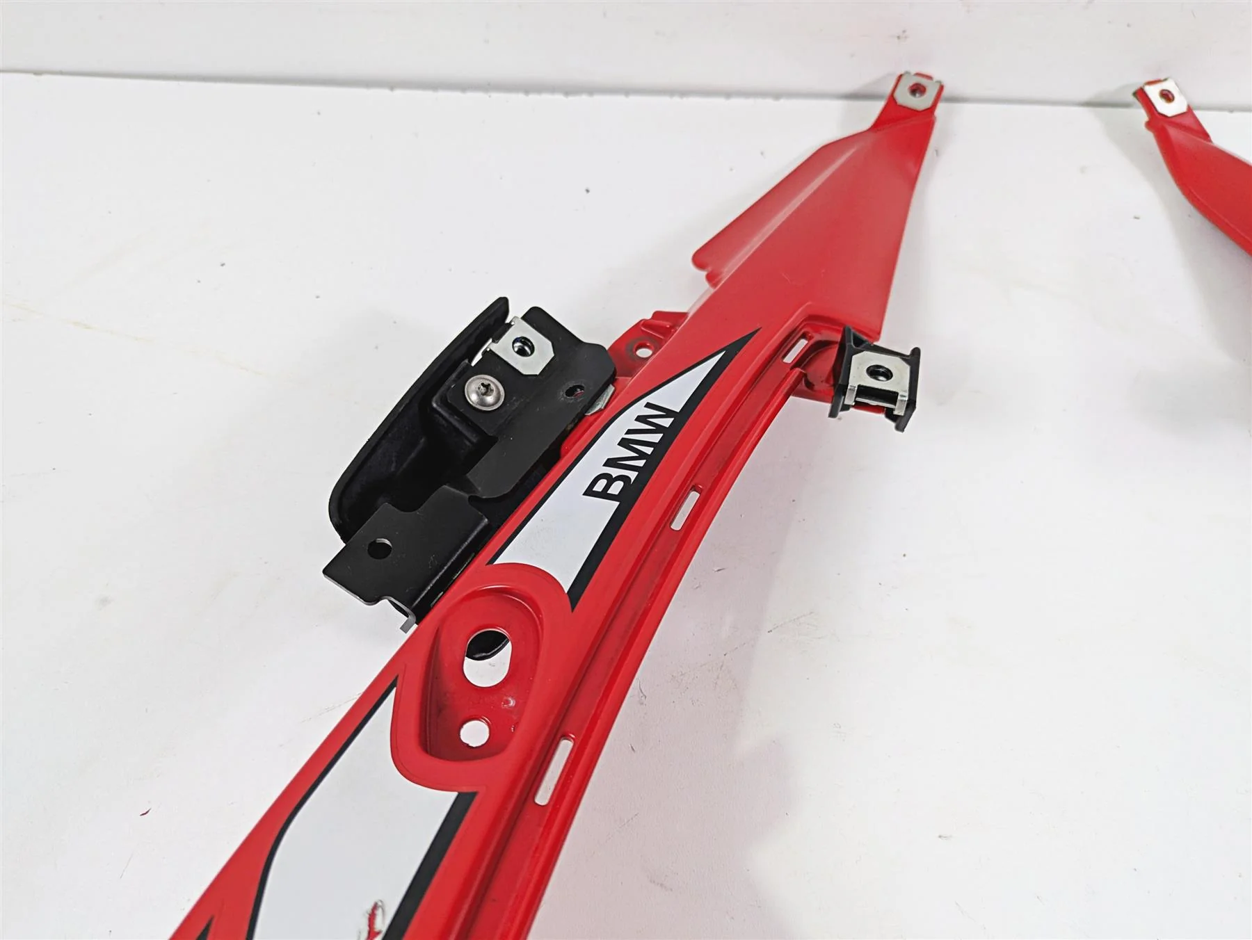 2017 BMW F800GS Adv K75 Upper Tank Cover Fairing Set Racing Red 46638555625 - Image 5