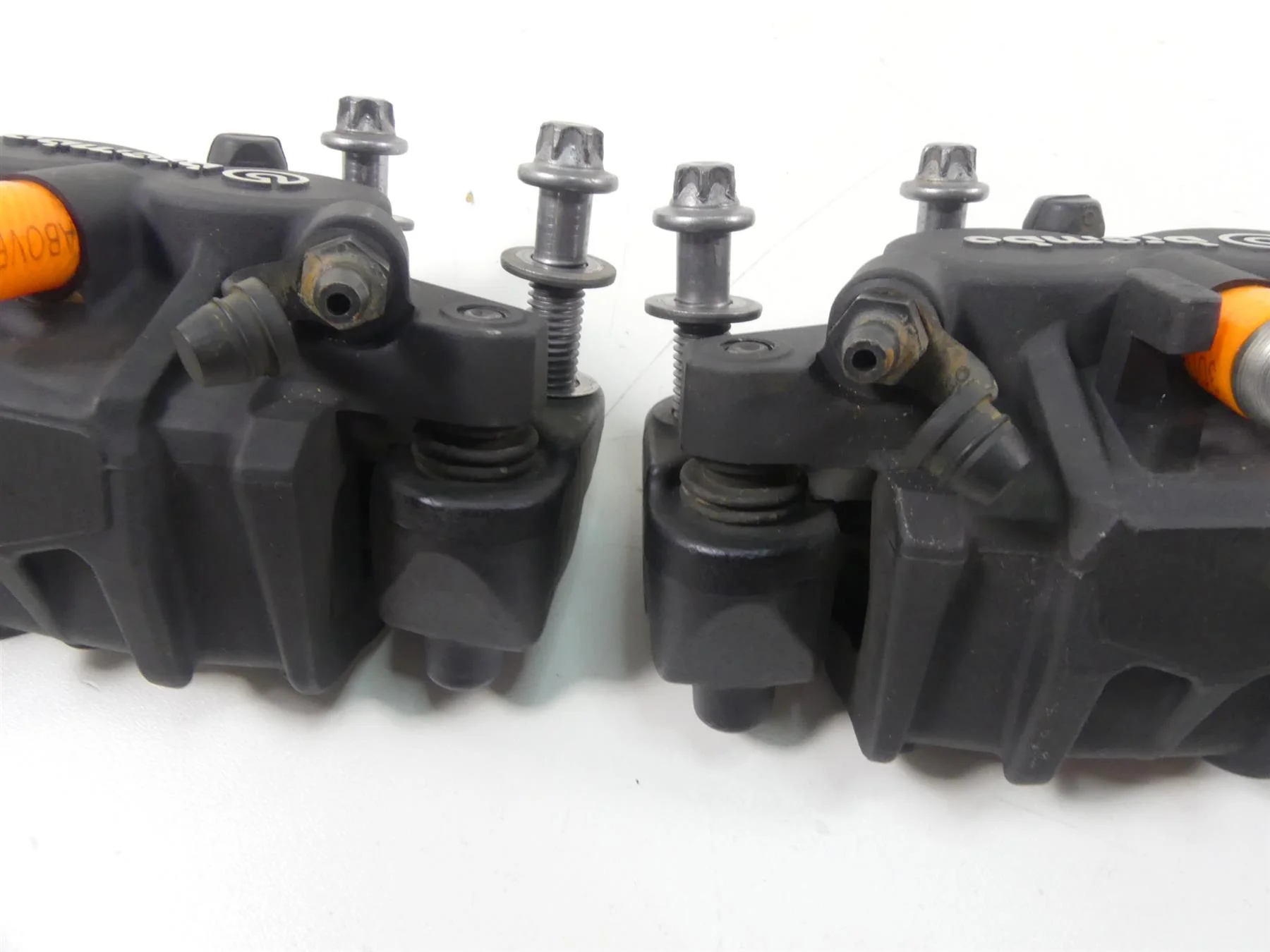 2017 BMW F800GS K72 Front Brembo Brake Caliper Set 34117716715 34117716716 - Image 7