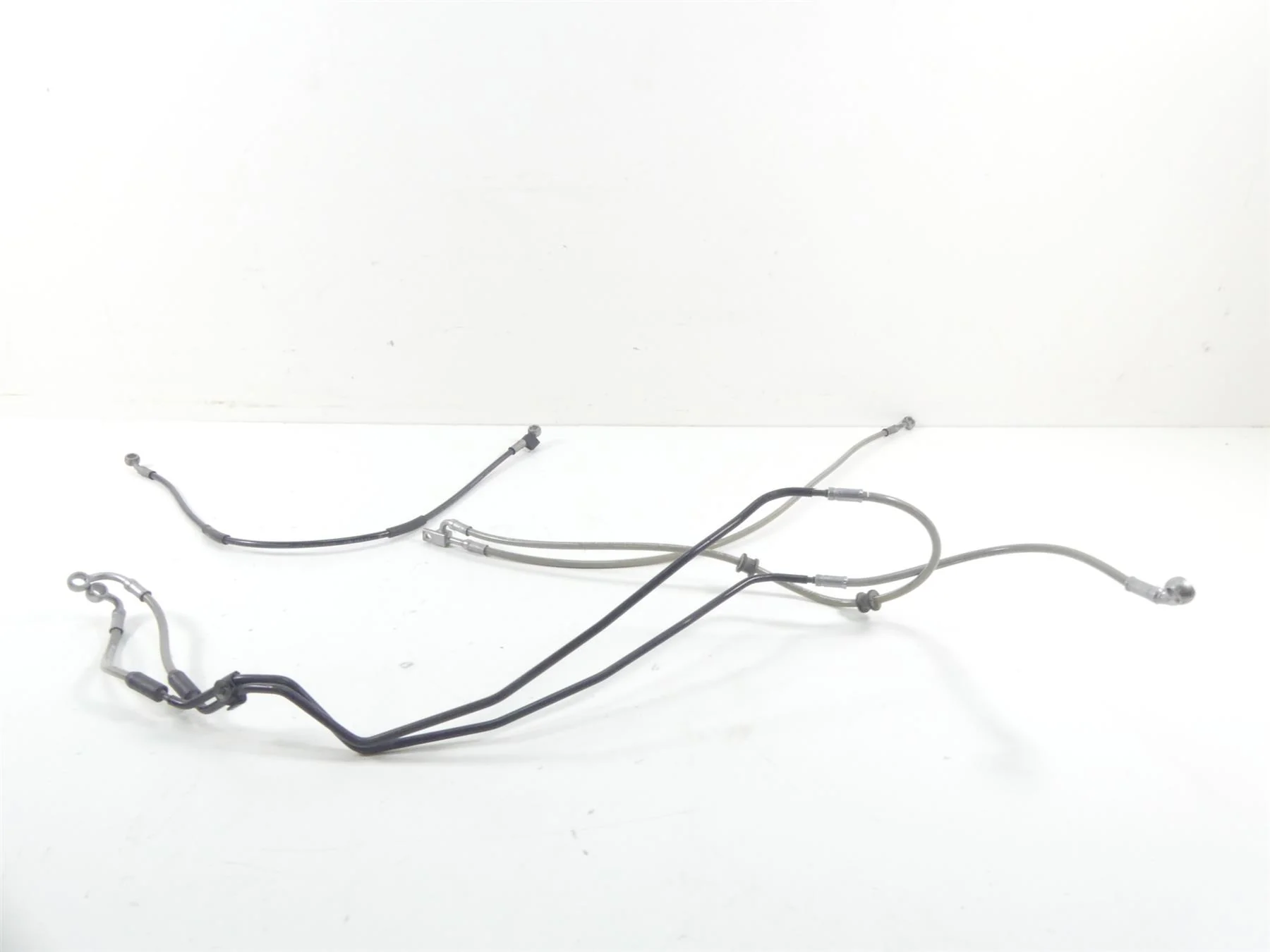 2017 BMW F800GS K72 Front Normal Height Abs Brake Line Set 34328537727 - Image 2