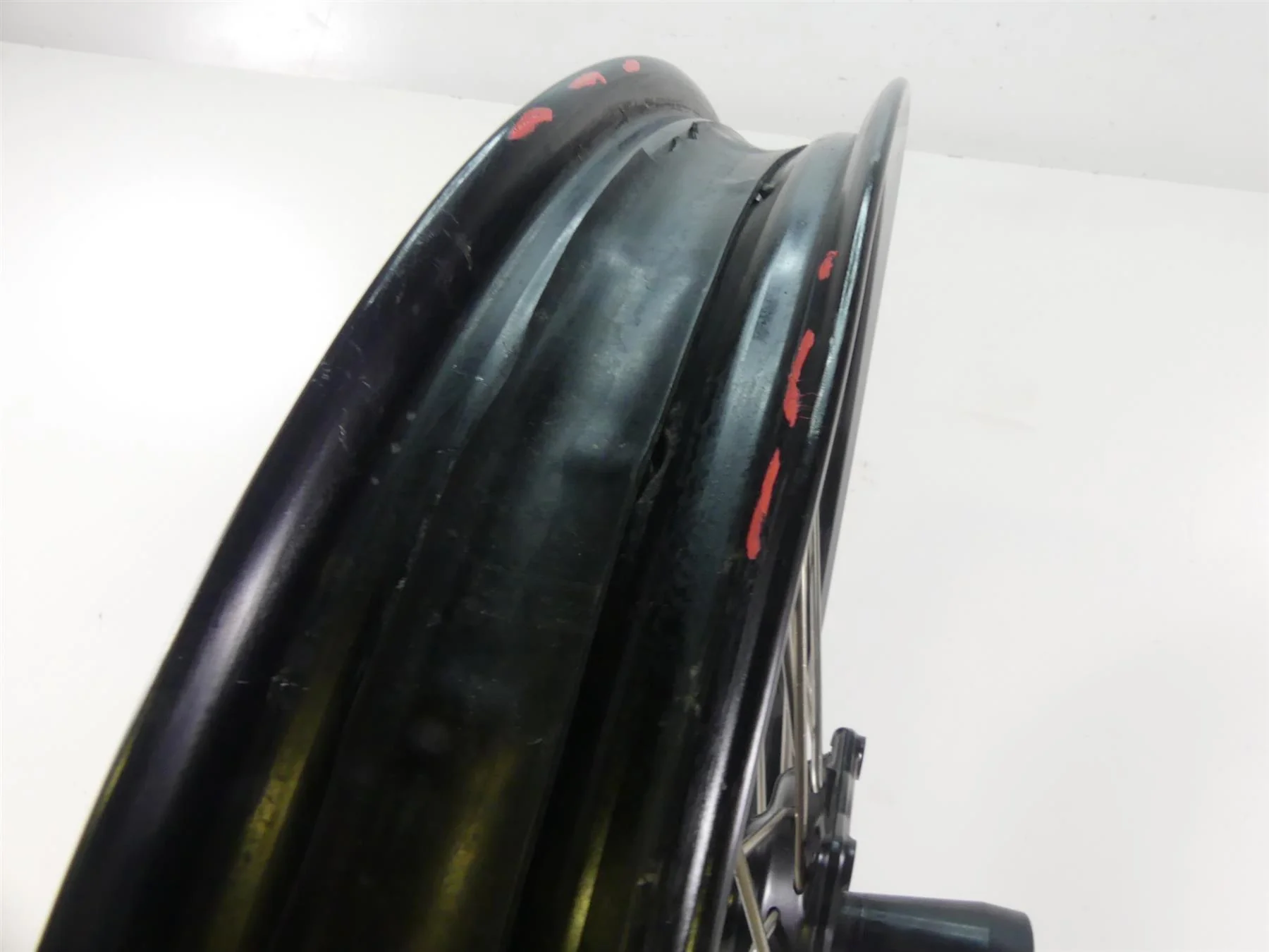 2017 BMW F800GS K72 Front Wheel Rim 21x2.15 -Read 36318564176 - Image 7