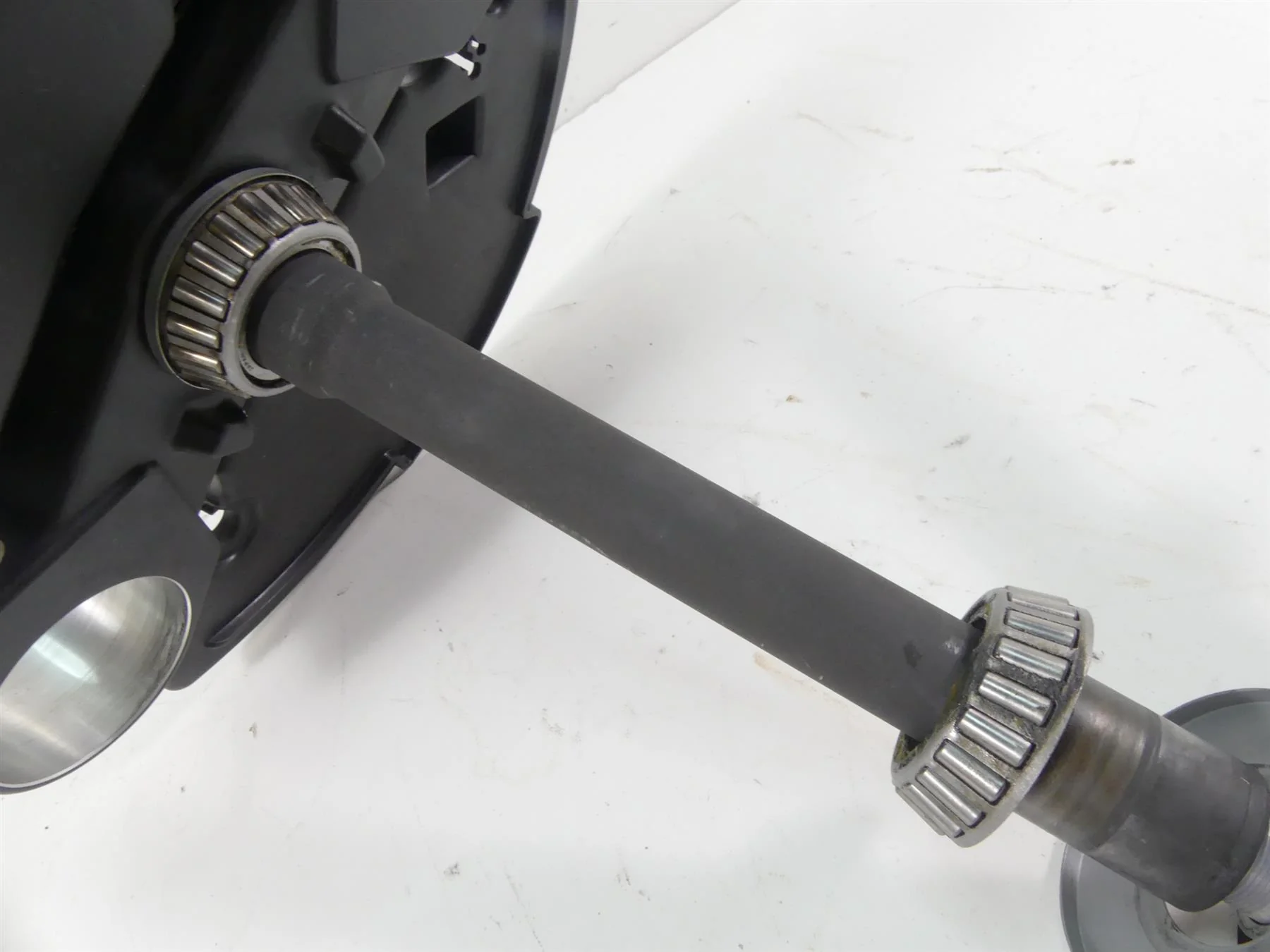 2017 BMW F800GS K72 Lower Triple Tree Steering Clamp Yoke 57mm 31428530350 - Image 8