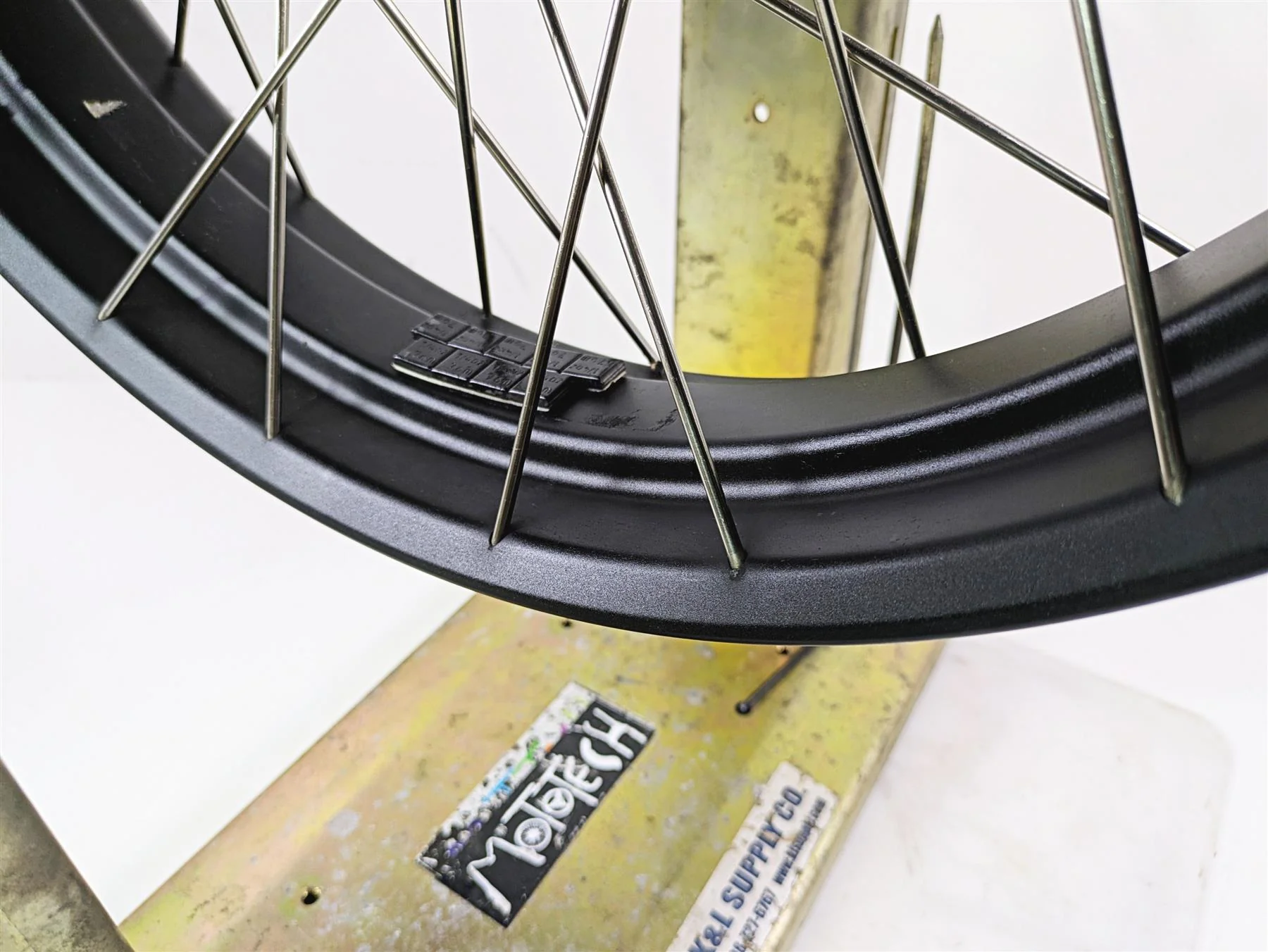 2017 BMW R1200 GS K50 19x3 Front Wheel Spoke Rim - Runout 36318528530 - Image 6