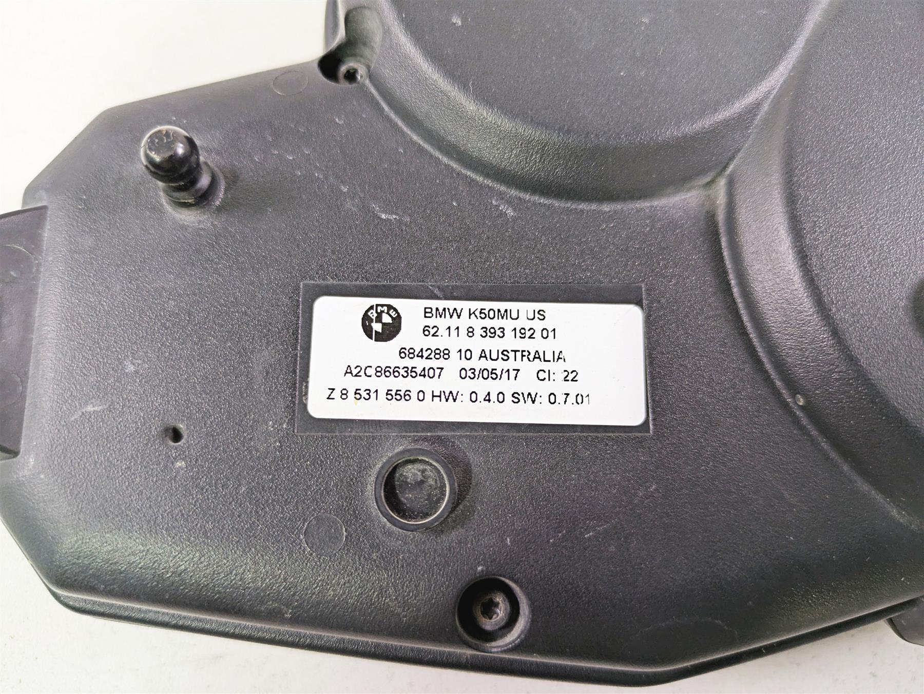 2017 BMW R1200 GS K50 Analog Speedometer Gauges Instrument - 39k 62118393192 - Image 11