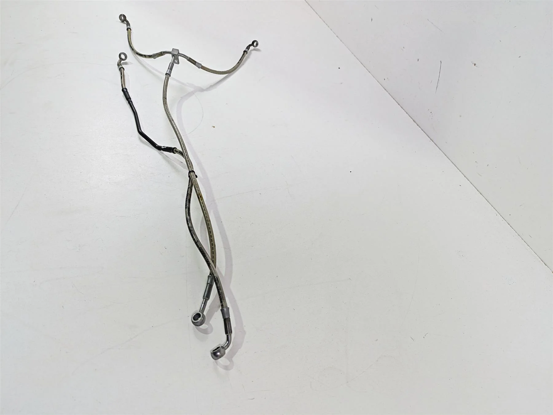 2017 BMW R1200 GS K50 Front Abs Brake Line Set 34328526552 34328526553 - Image 3