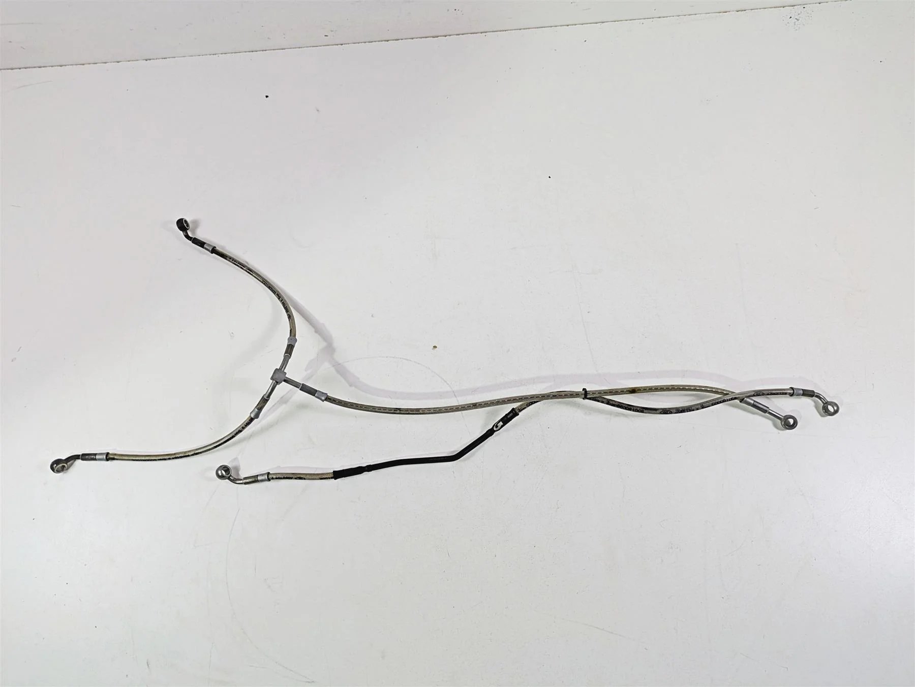 2017 BMW R1200 GS K50 Front Abs Brake Line Set 34328526552 34328526553 - Image 4