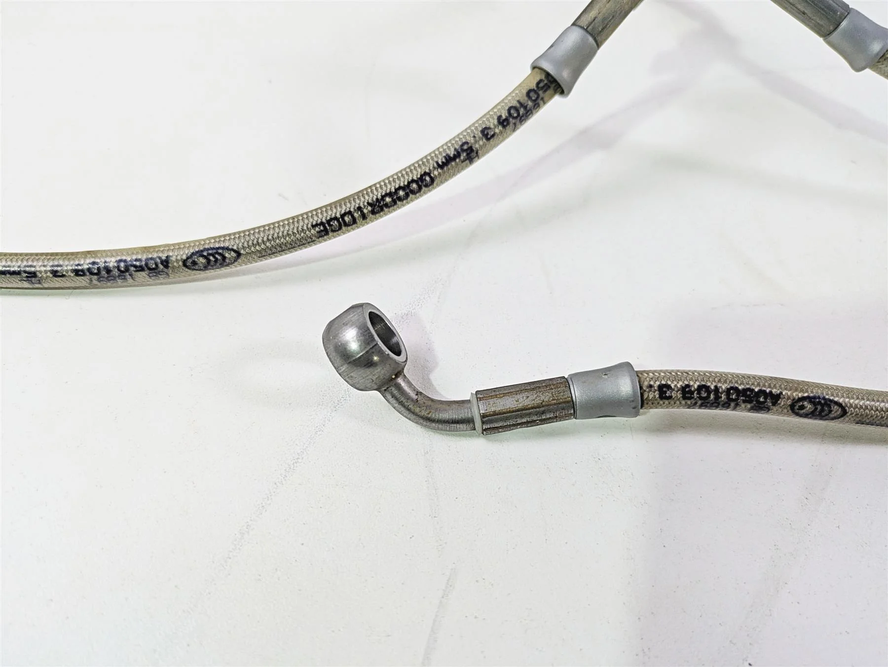 2017 BMW R1200 GS K50 Front Abs Brake Line Set 34328526552 34328526553 - Image 8