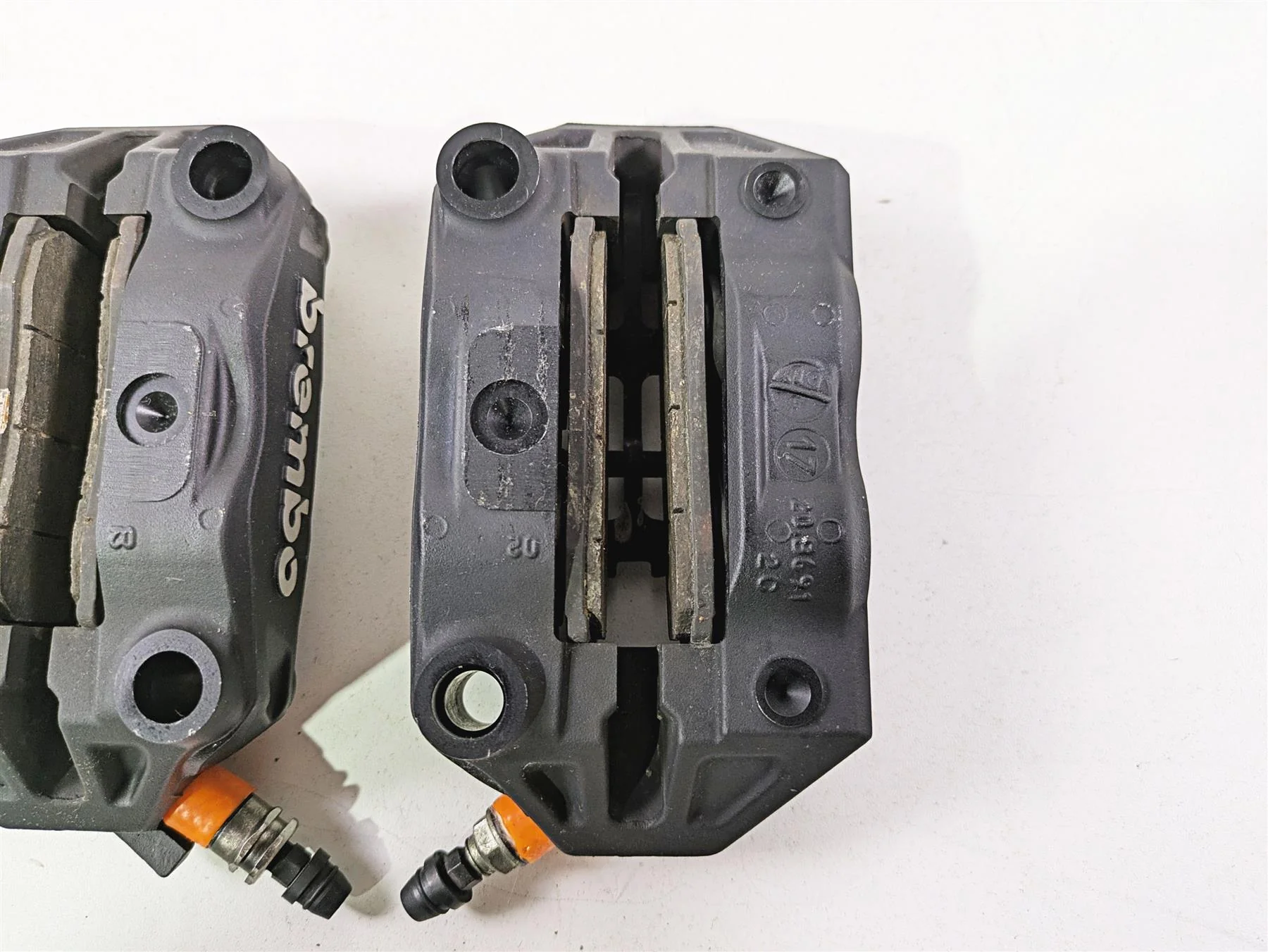 2017 BMW R1200 GS K50 Front Brake Caliper Set 100mm 34118556205 34118556206 - Image 11