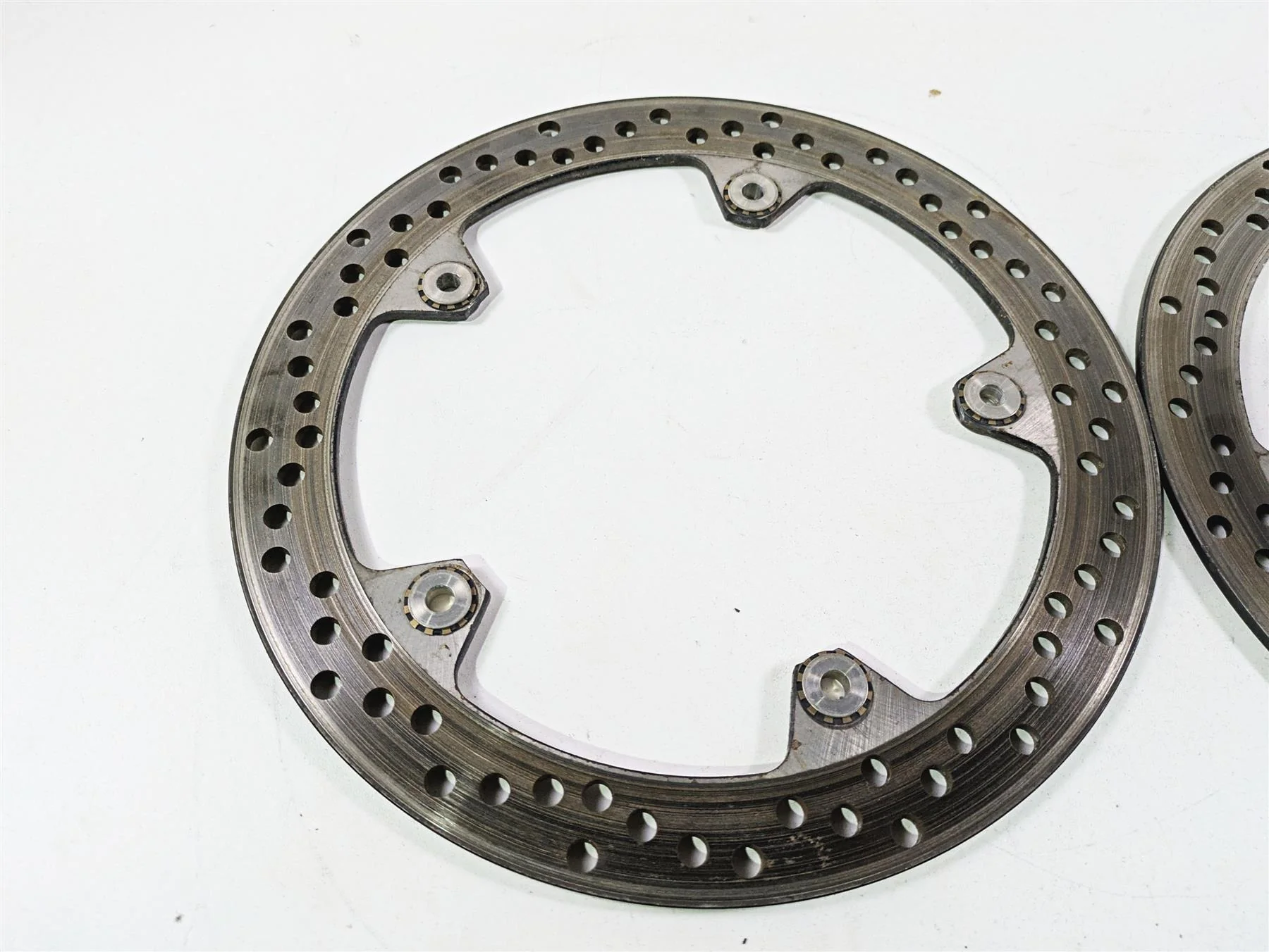2017 BMW R1200 GS K50 Front Brake Disc Rotor Set 305Mm 34118526566 - Image 6