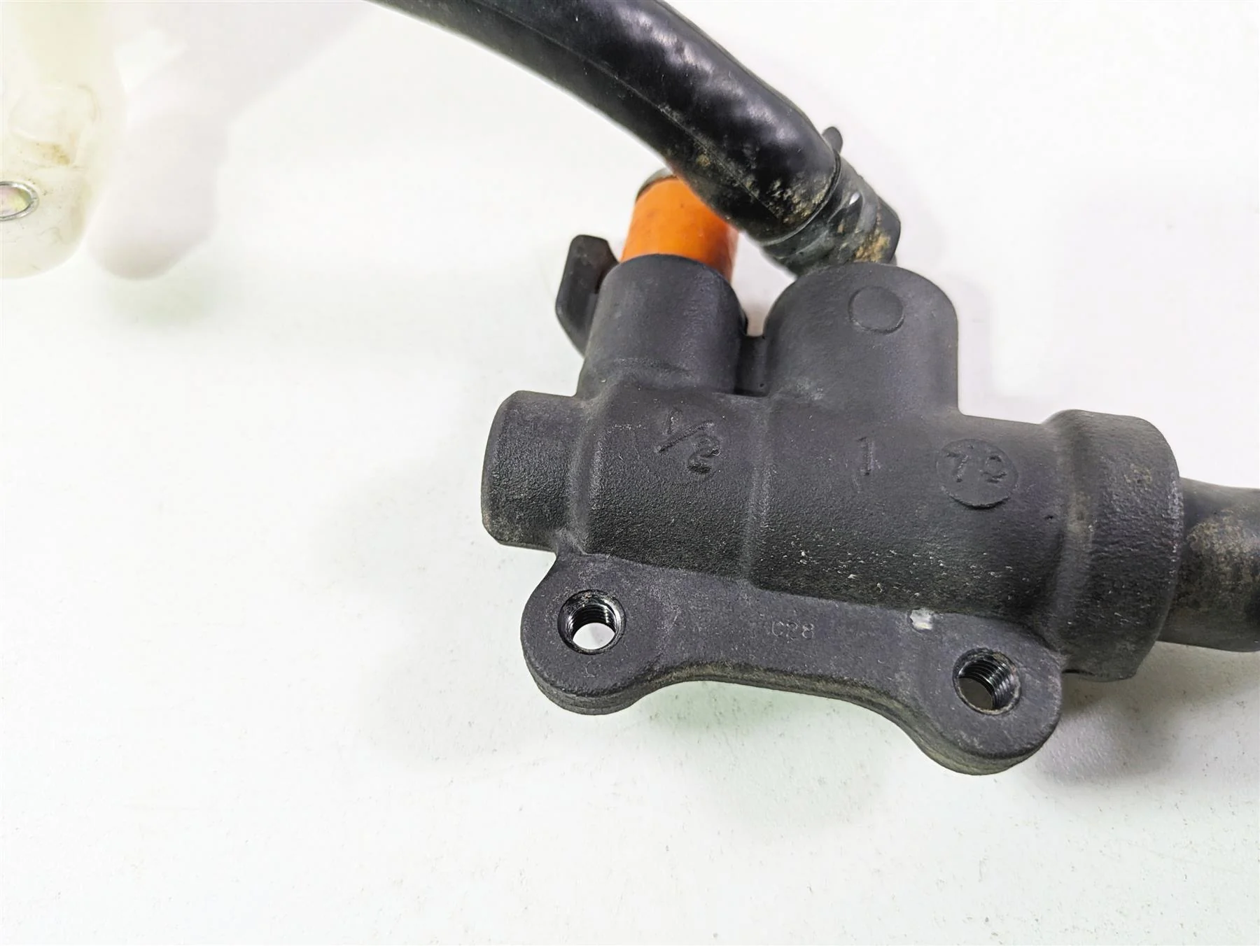 2017 BMW R1200 GS K50 Rear Brake Master Cylinder 1/2" 34318522398 - Image 7