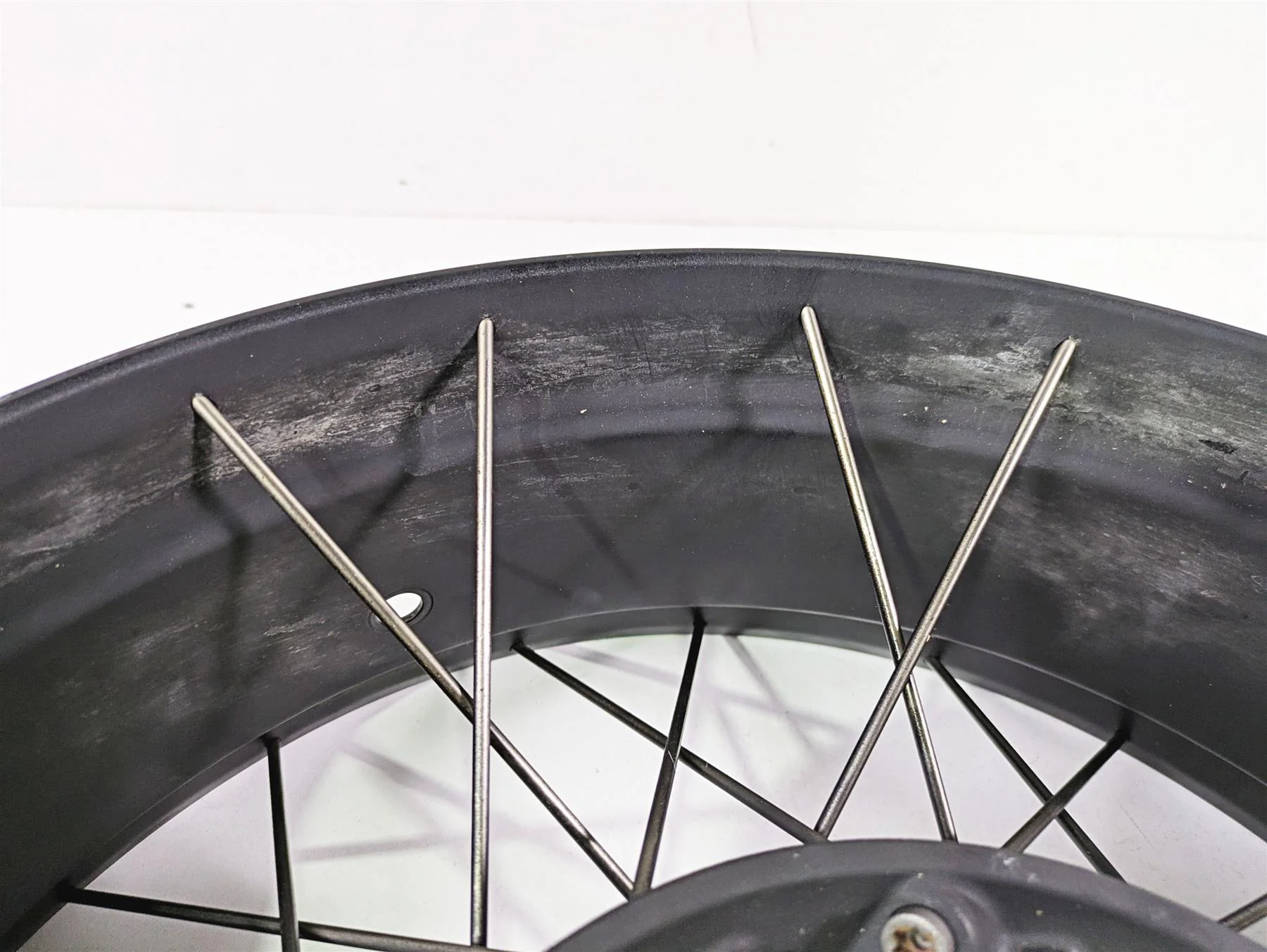 2017 BMW R1200 GS K50 Straight 17x4.5 Rear Wheel Spoke Rim 36318526651 - Image 11