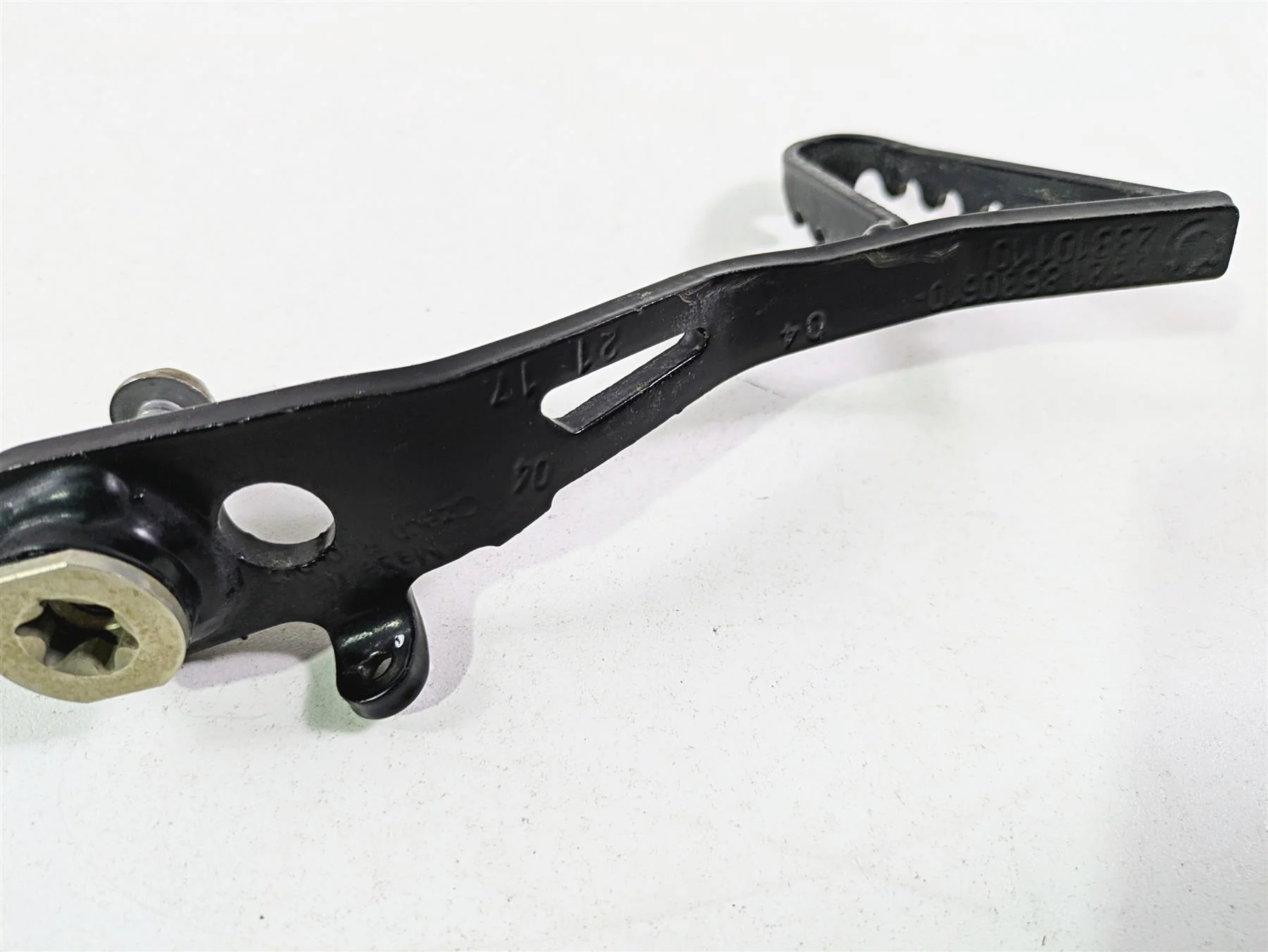 2017 BMW R1200 GS K50 Straight Brake Lever Pedal 35218530611 - Image 8