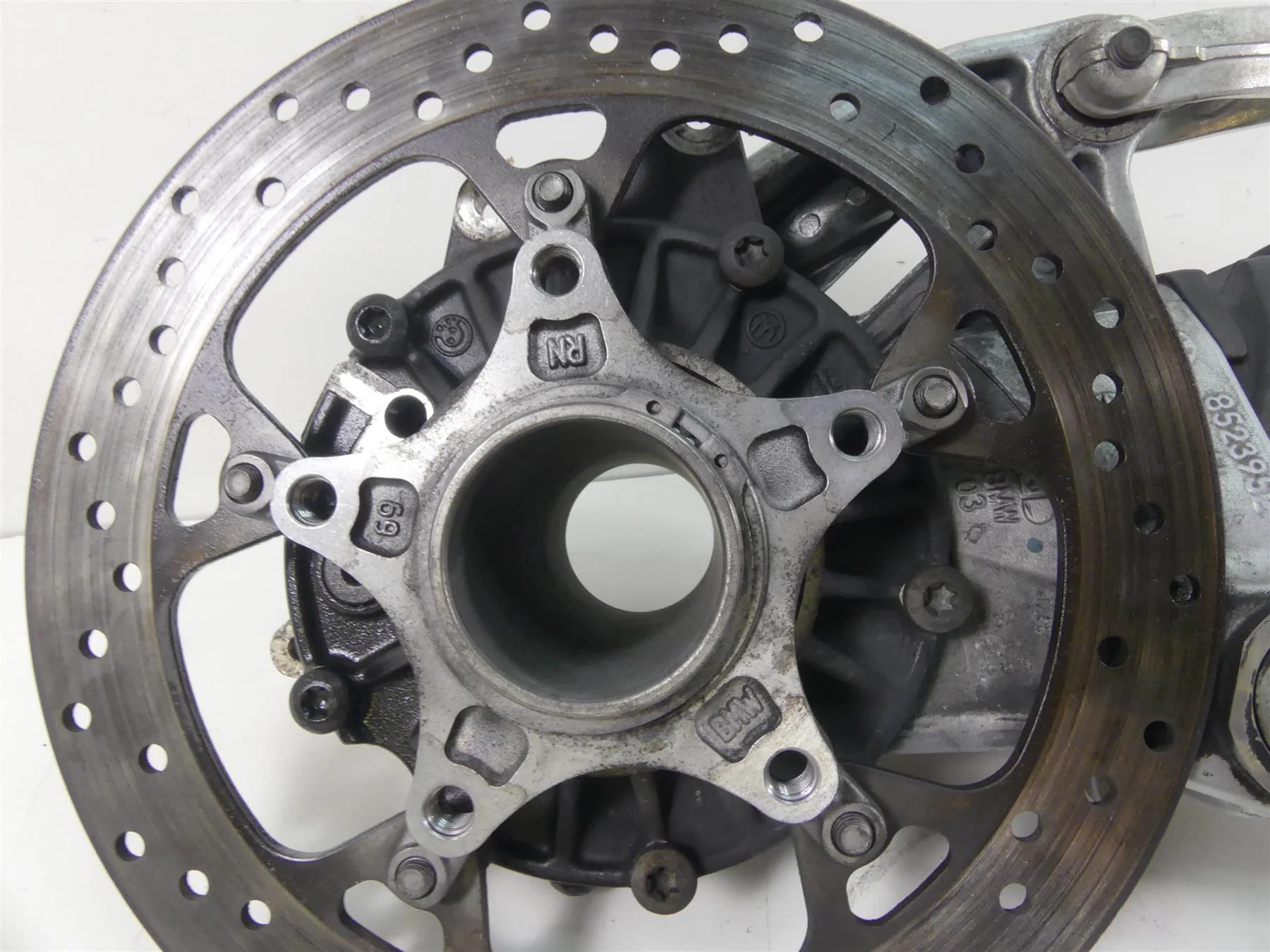 2017 BMW R1200GS GSW K50 Differential Drive Shaft Swingarm 32:11 33748544982 - Image 8
