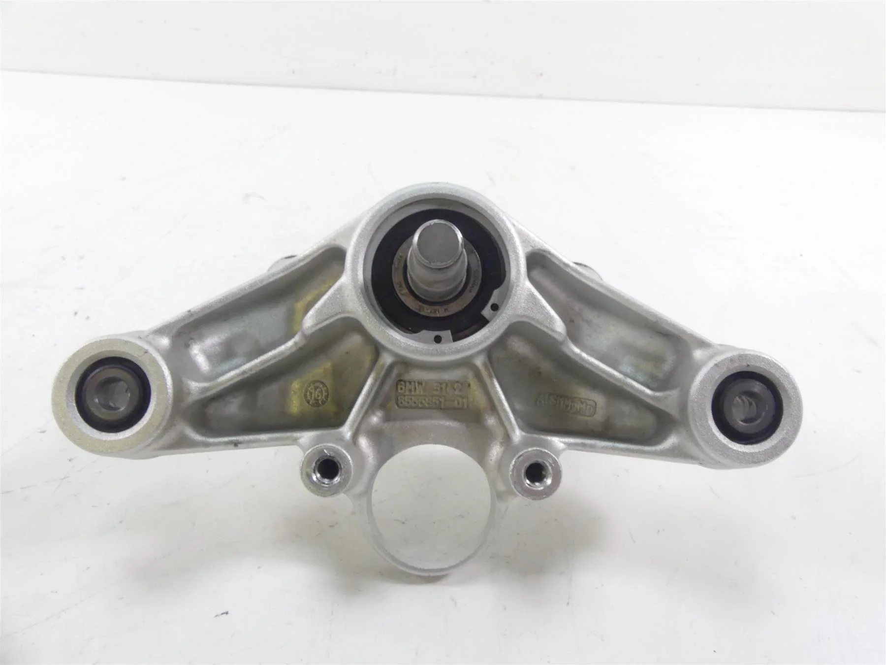 2017 BMW R1200GS GSW K50 Upper Triple Tree Steering Clamp 31428555849 8555851 - Image 7