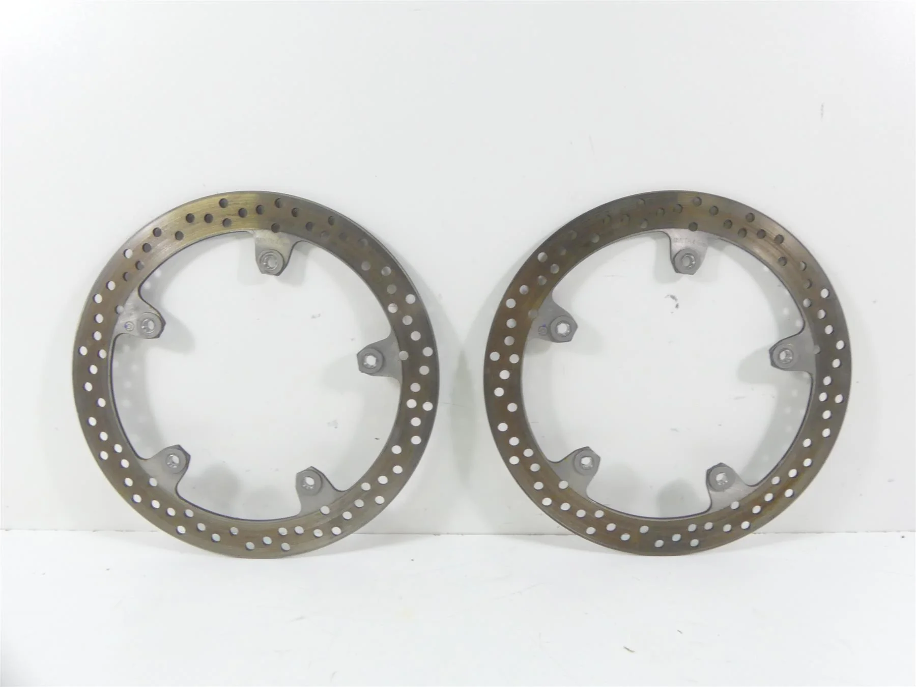 2017 BMW R1200RT K52 Front Brake Rotors Discs 320mm 34118526575 - Image 5