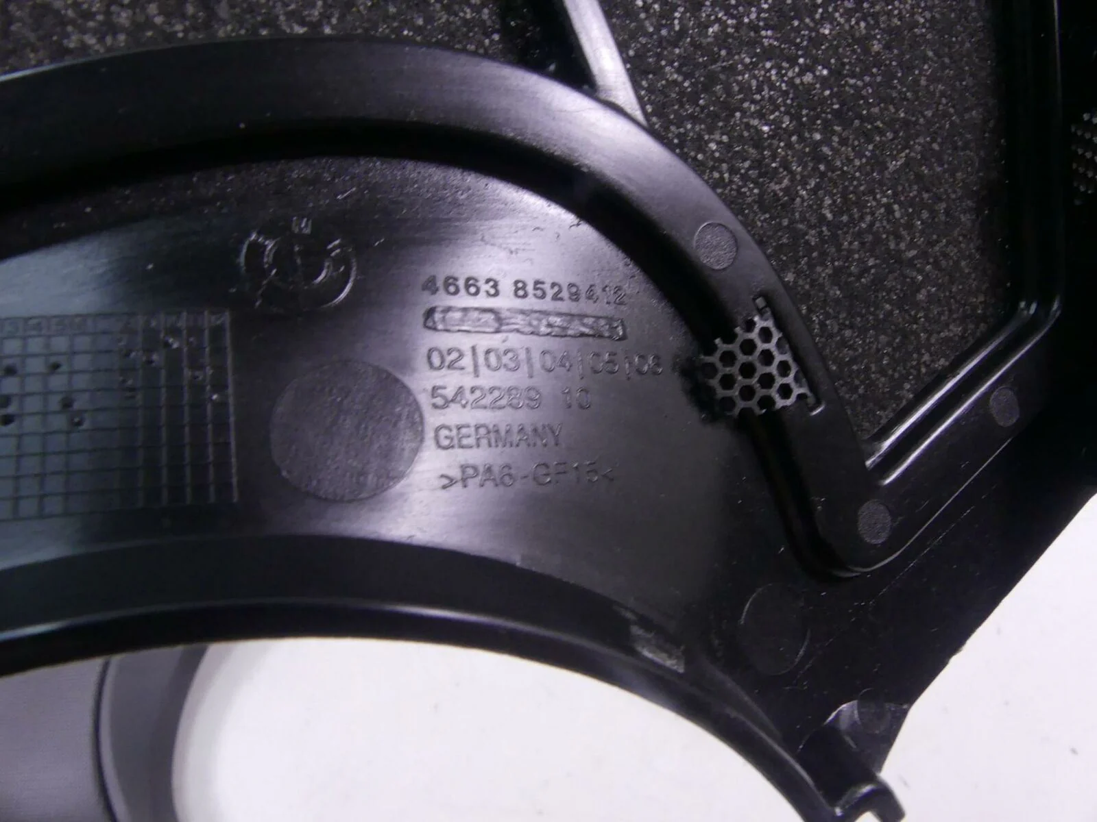 2017 BMW R1200RT RTW K52 Front Left Right Speaker Cover 46638529412 46638529411 - Image 5