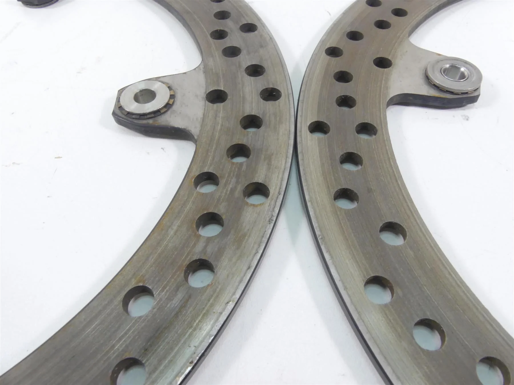 2017 BMW RnineT Racer K32 Front Brembo Brake Disc Rotor Set 320Mm 34118526575 - Image 5