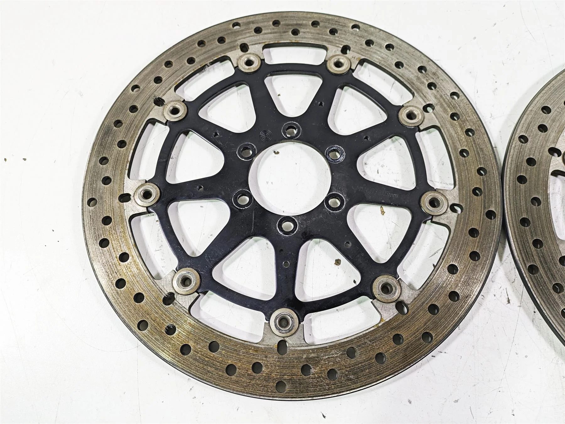 2017 BMW S1000R K47 Brembo Front Brake Disc Set 320Mm 34117723493 - Image 3