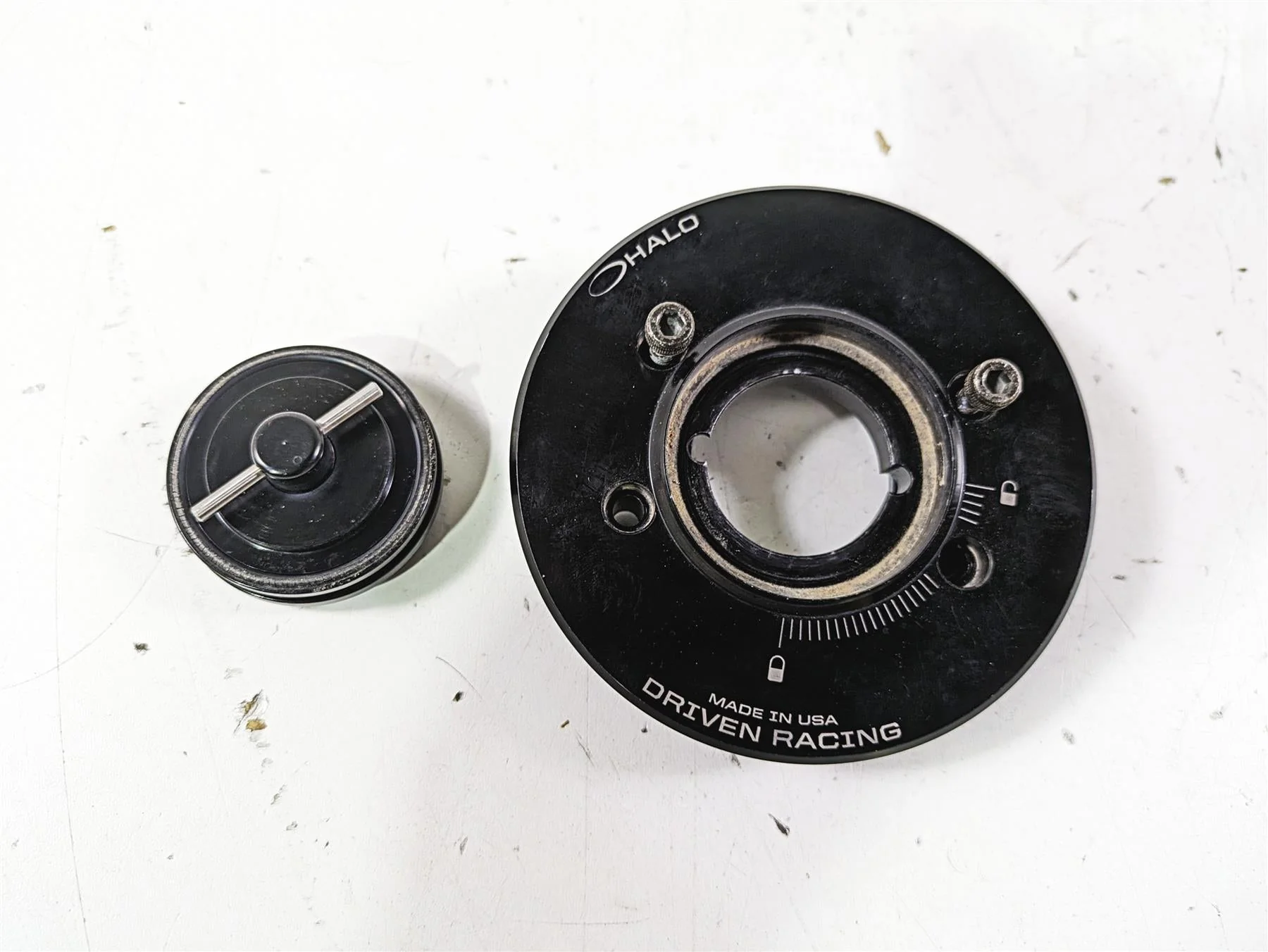 2017 BMW S1000R K47 Driven Racing Halo Locking Gas Cap DHFC-BK - Image 6