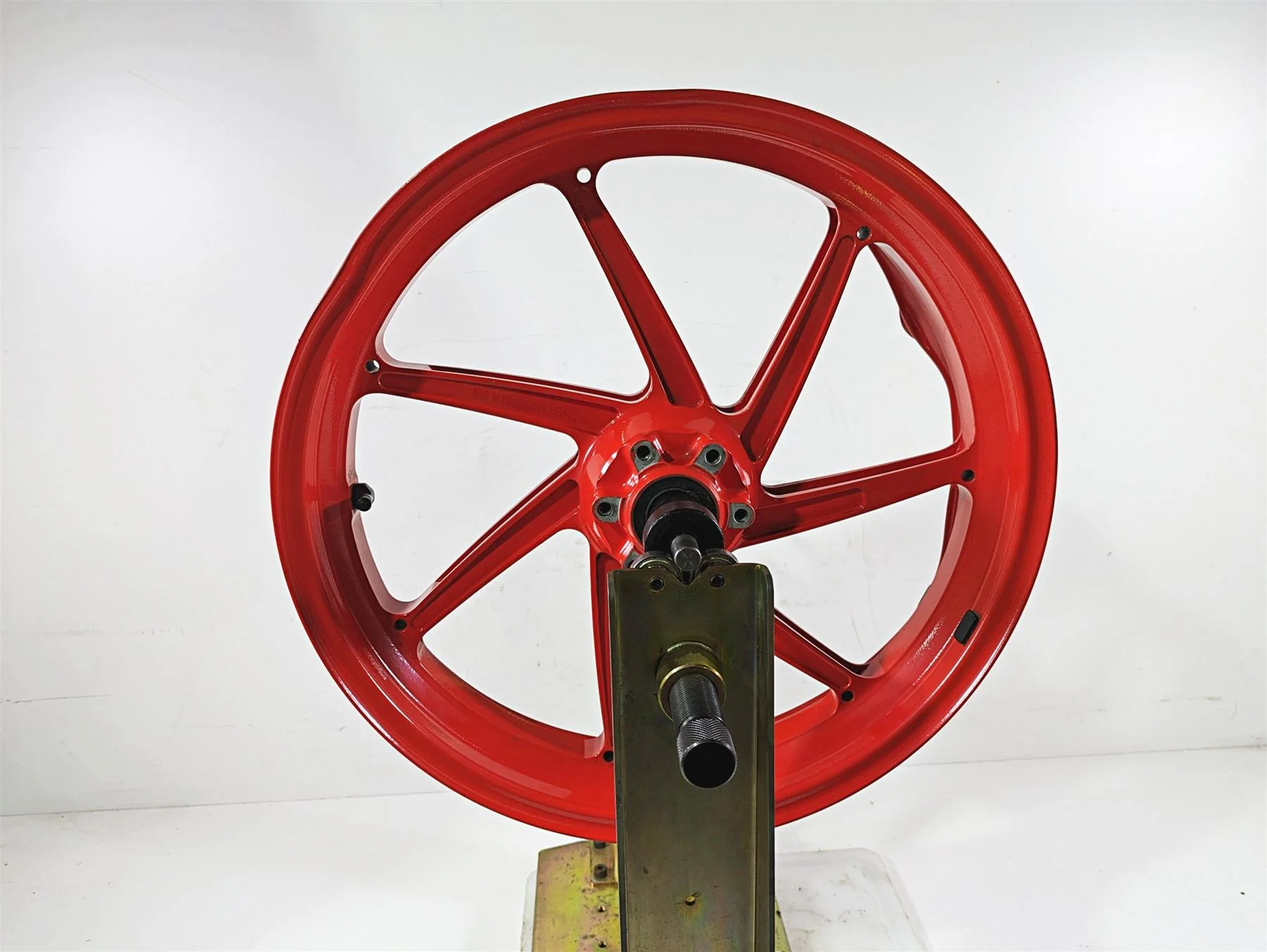 2017 BMW S1000R K47 Forged Hp4 Front Wheel Racing Red 17x3.5 36318533338 - Image 3