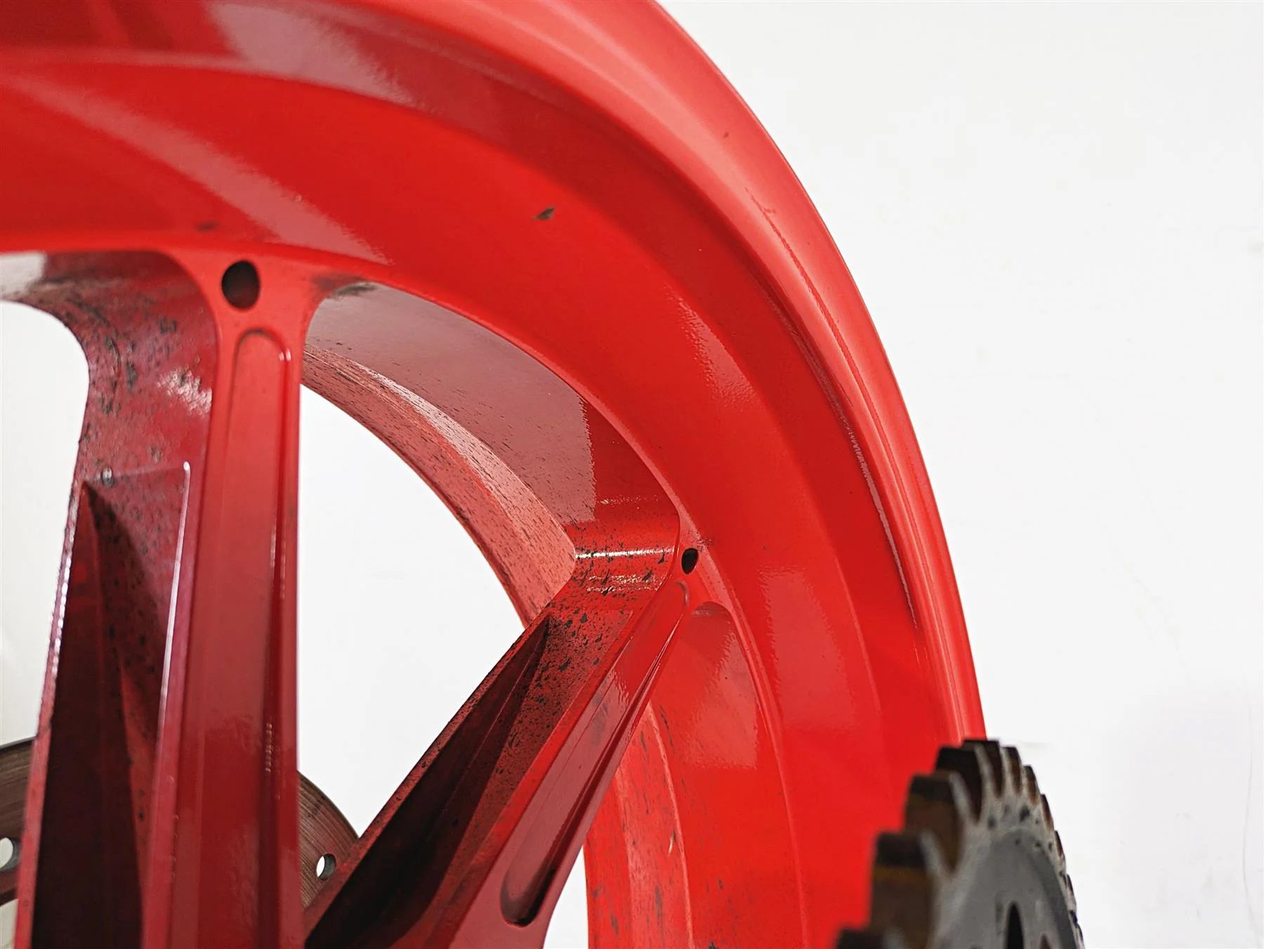 2017 BMW S1000R K47 Forged Hp4 Rear Wheel Racing Red 17x6 36318533339 - Image 11