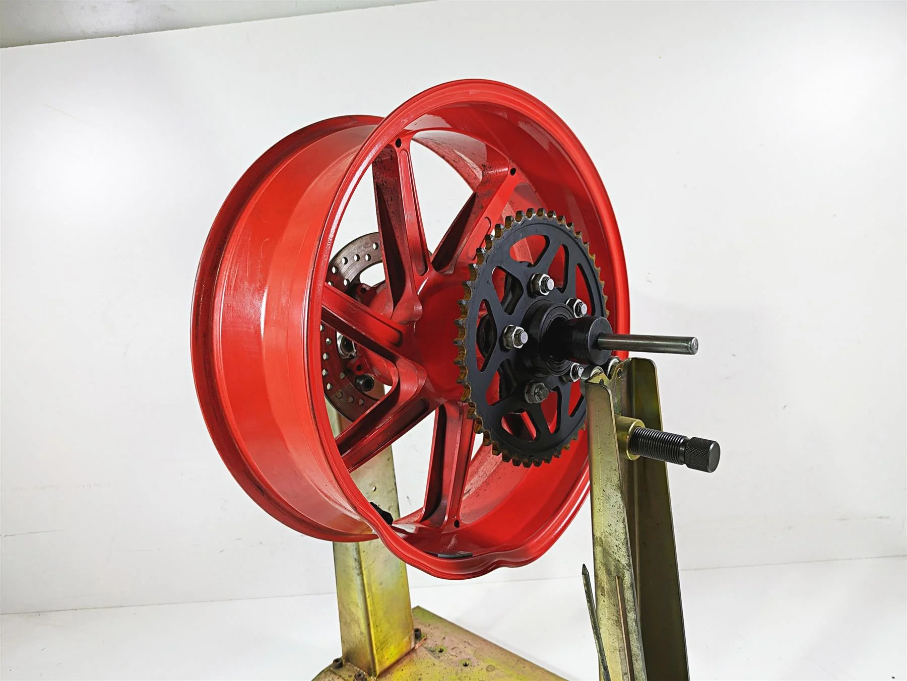 2017 BMW S1000R K47 Forged Hp4 Rear Wheel Racing Red 17x6 36318533339 - Image 12