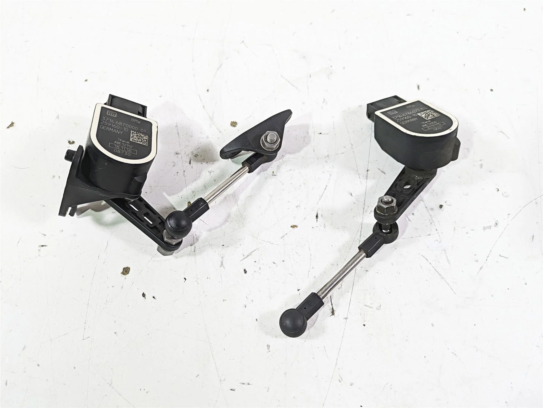 2017 BMW S1000R K47 Headlight & Suspension Level Sensor Set 37146870000