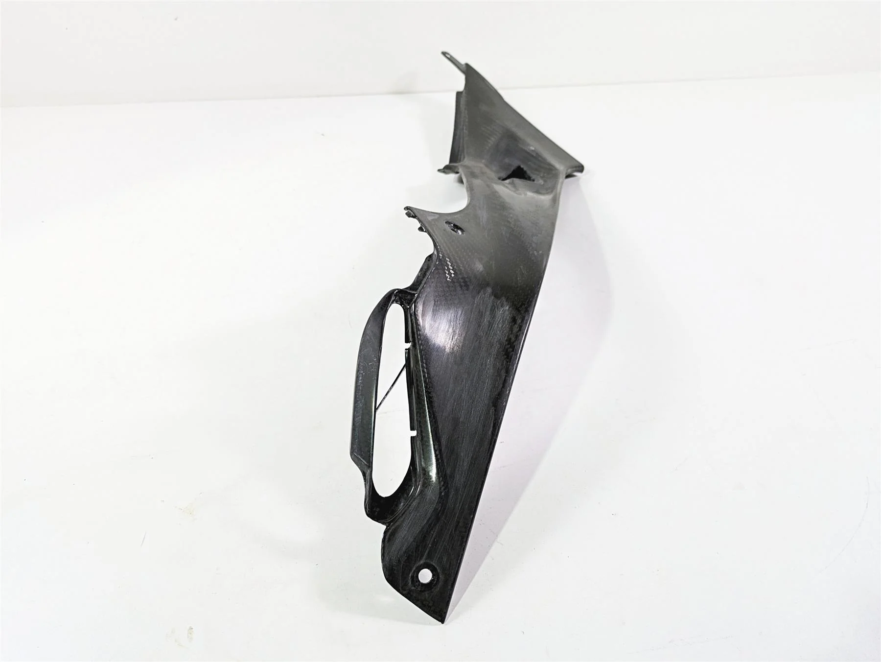 2017 BMW S1000R K47 Left Racecon Under Tank Carbon Fiber Panel Cover BM180 - Image 2
