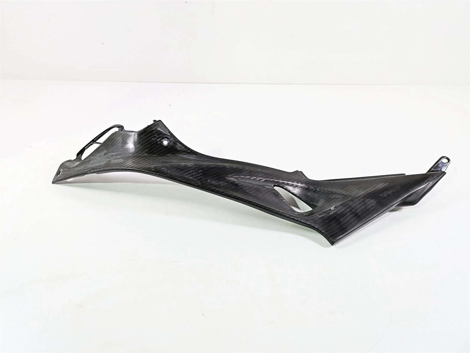 2017 BMW S1000R K47 Left Racecon Under Tank Carbon Fiber Panel Cover BM180 - Image 3