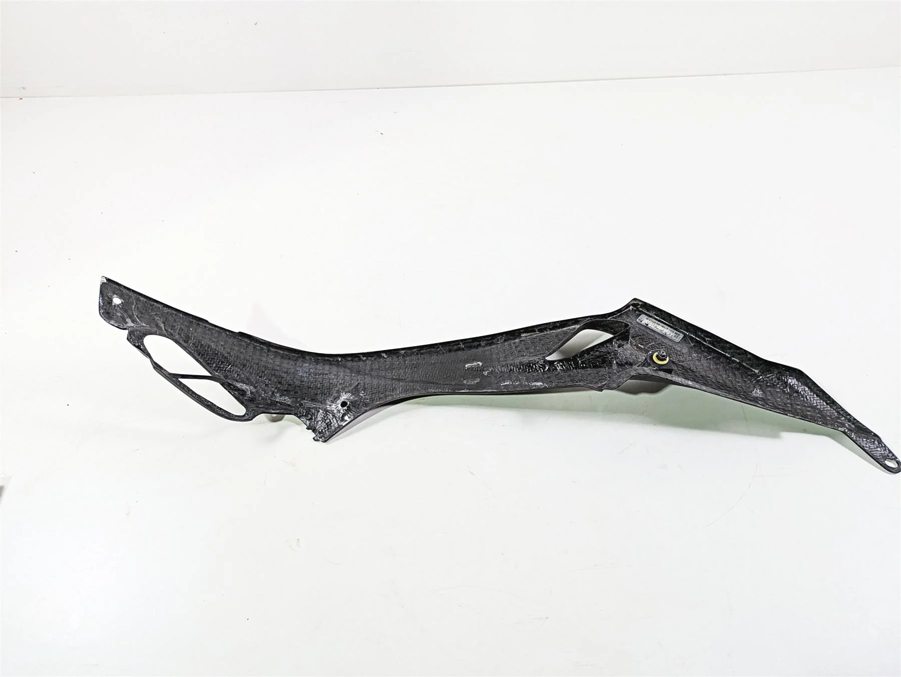 2017 BMW S1000R K47 Left Racecon Under Tank Carbon Fiber Panel Cover BM180 - Image 8