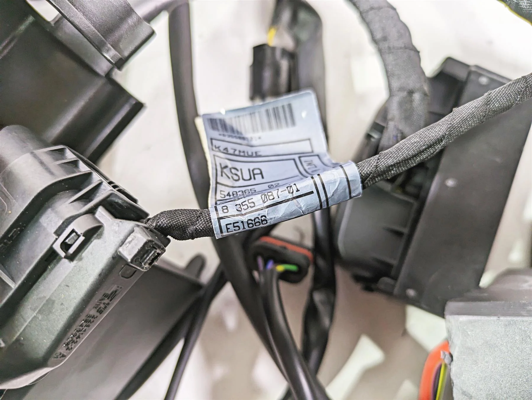 2017 BMW S1000R K47 Main & Engine Ddc Wiring Harness - Read 61118355087 - Image 4