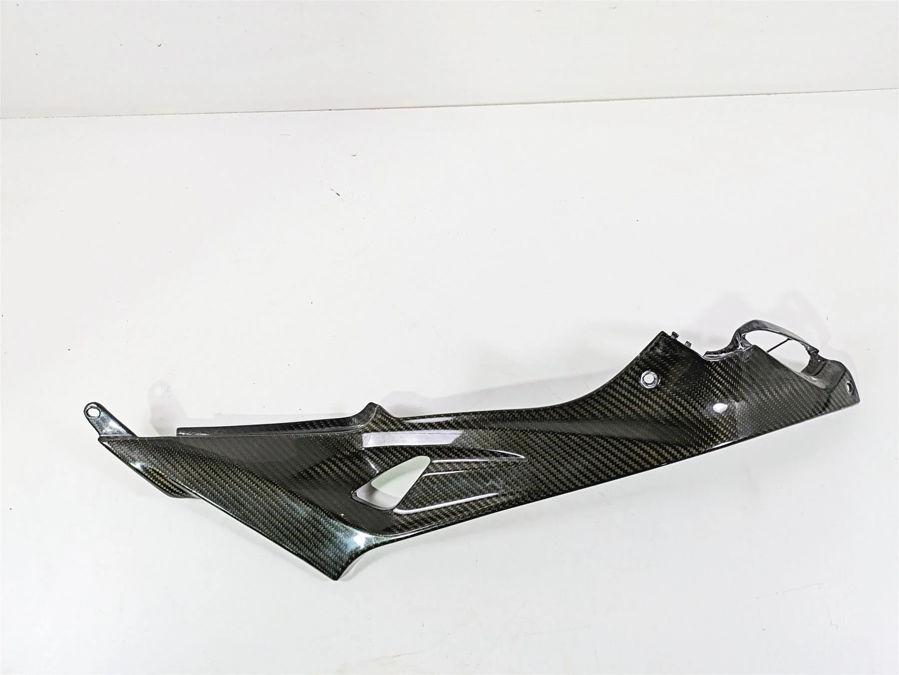 2017 BMW S1000R K47 Right Racecon Under Tank Carbon Fiber Panel Cover BM180 - Image 6