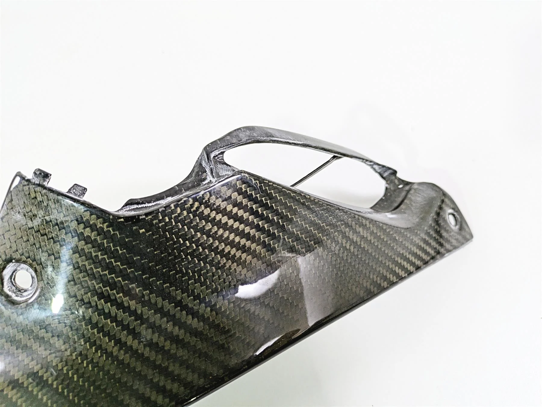 2017 BMW S1000R K47 Right Racecon Under Tank Carbon Fiber Panel Cover BM180 - Image 7